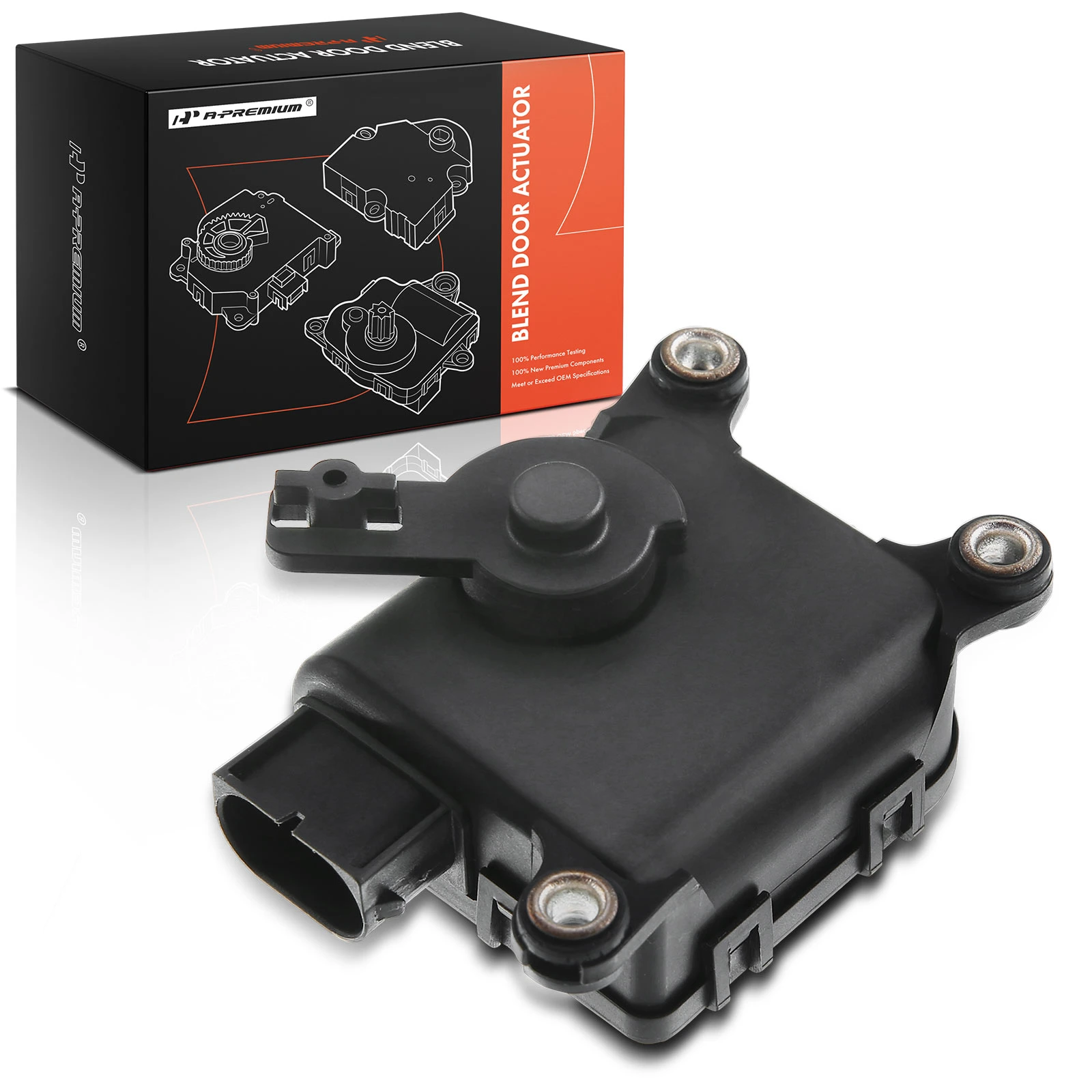 Main Temperature HVAC Heater Blend Door Actuator