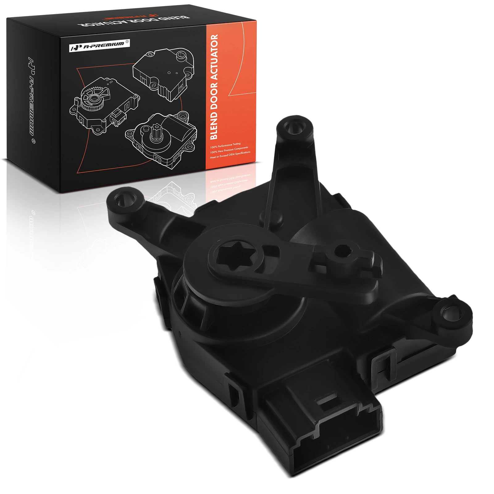 Main Temperature HVAC Heater Blend Door Actuator