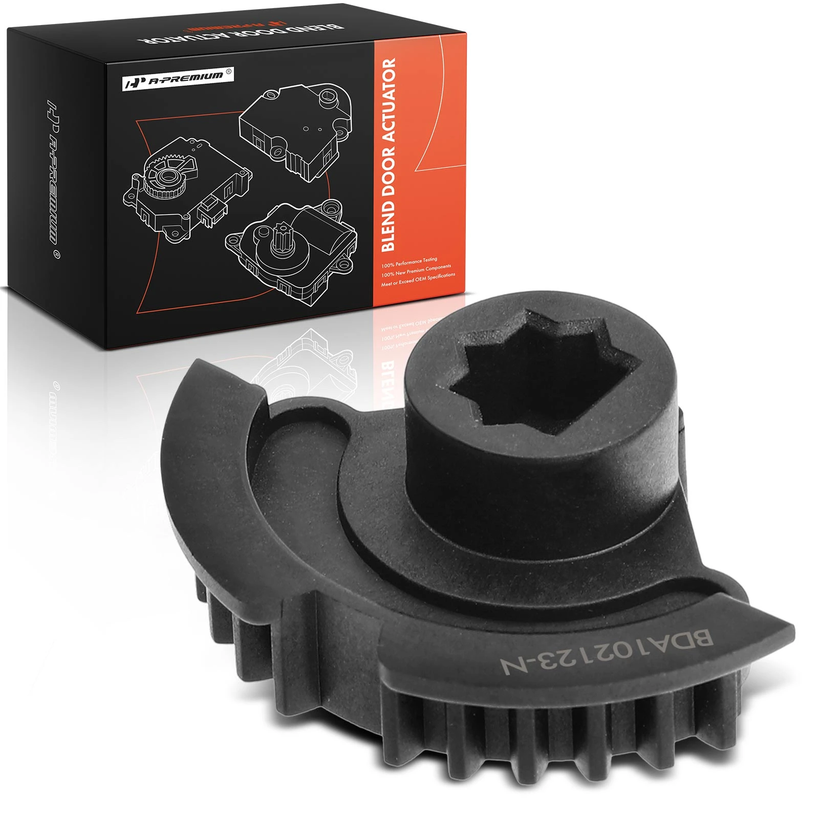 HVAC Heater Blend Door Actuator Air Inlet Gear for 2005-2010 Jeep Grand Cherokee