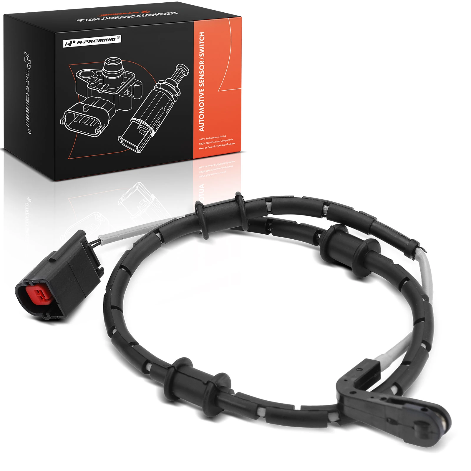 Front Driver or Passenger Disc Brake Pad Wear Sensor