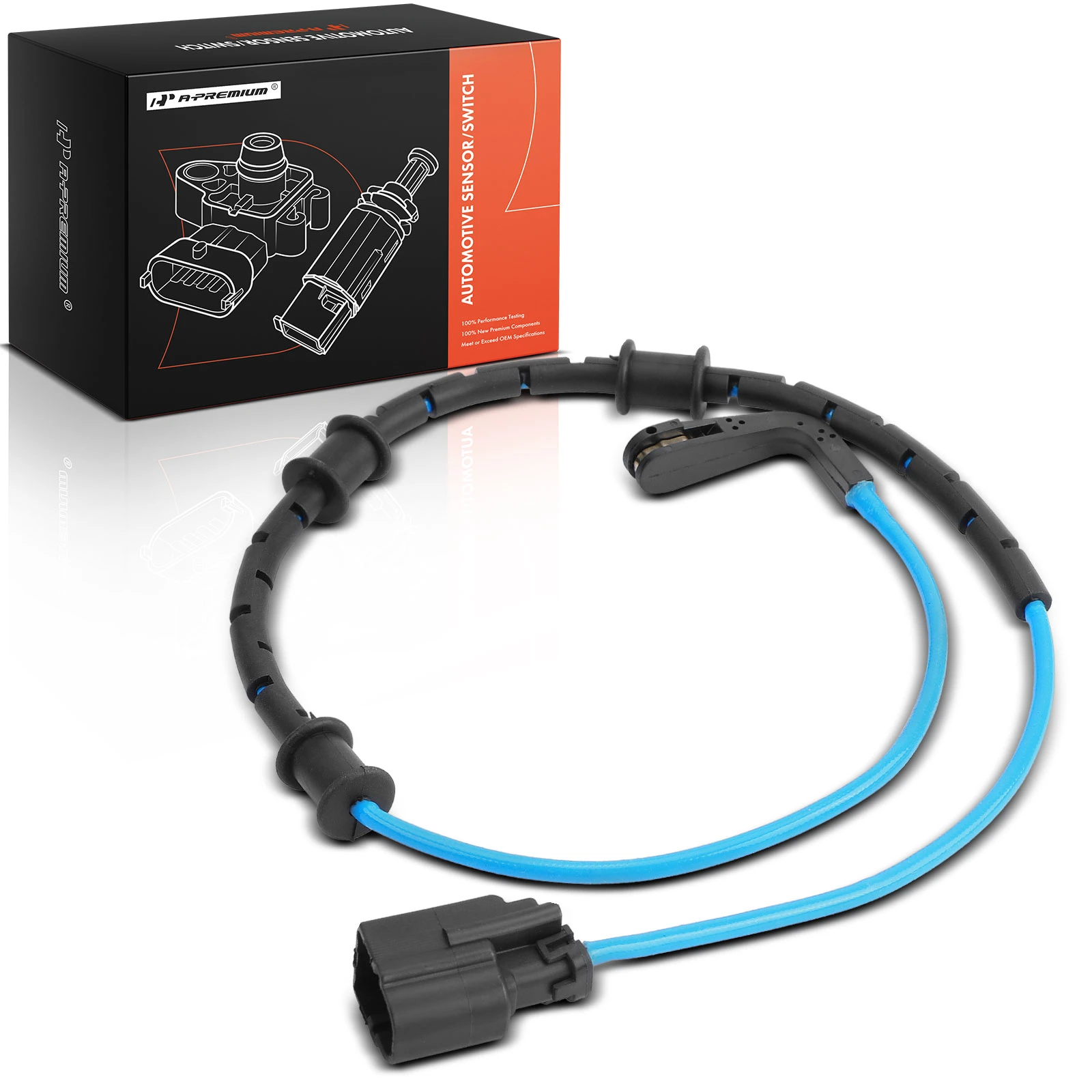 Rear Driver or Passenger Disc Brake Pad Wear Sensor