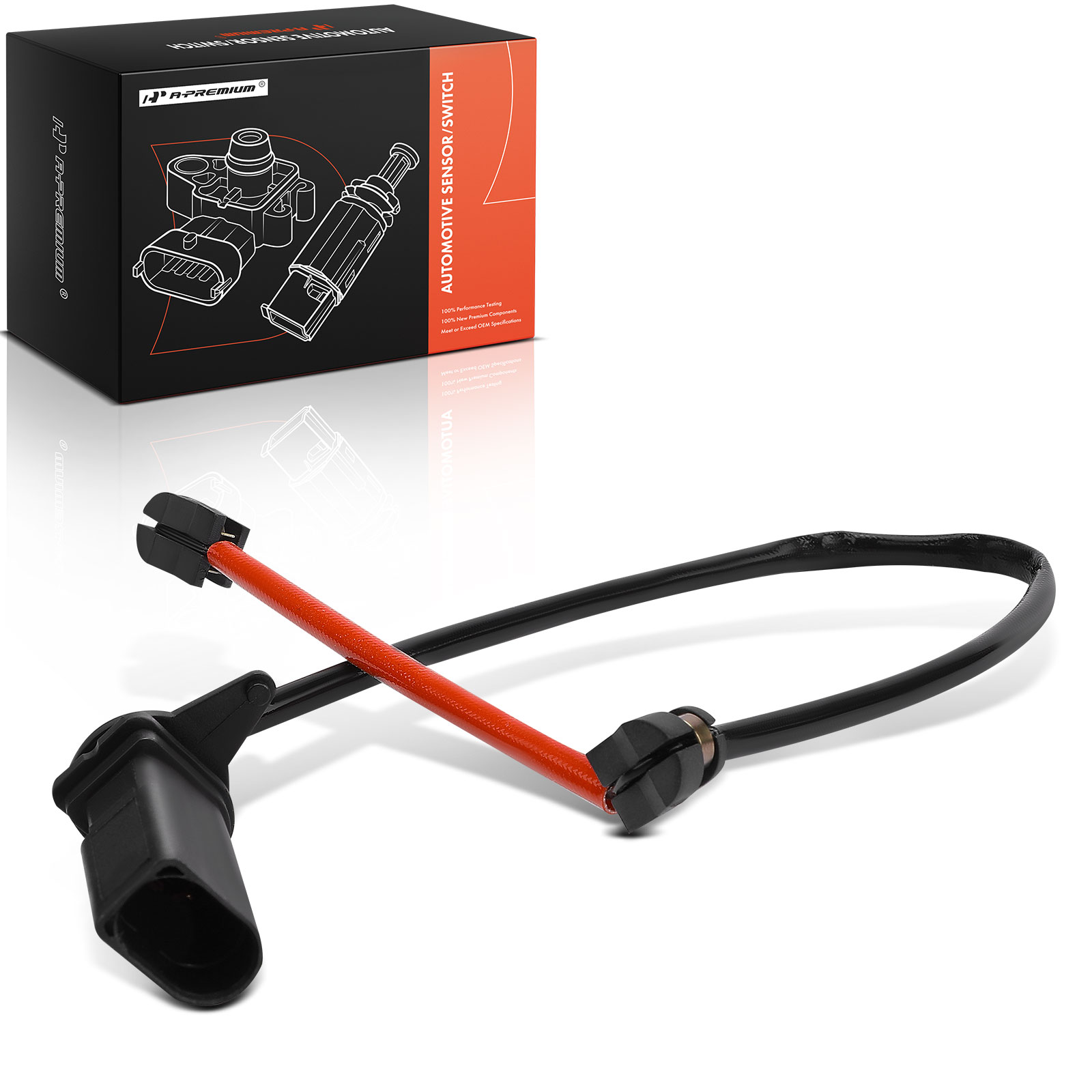 Front Driver or Passenger Disc Brake Pad Wear Sensor