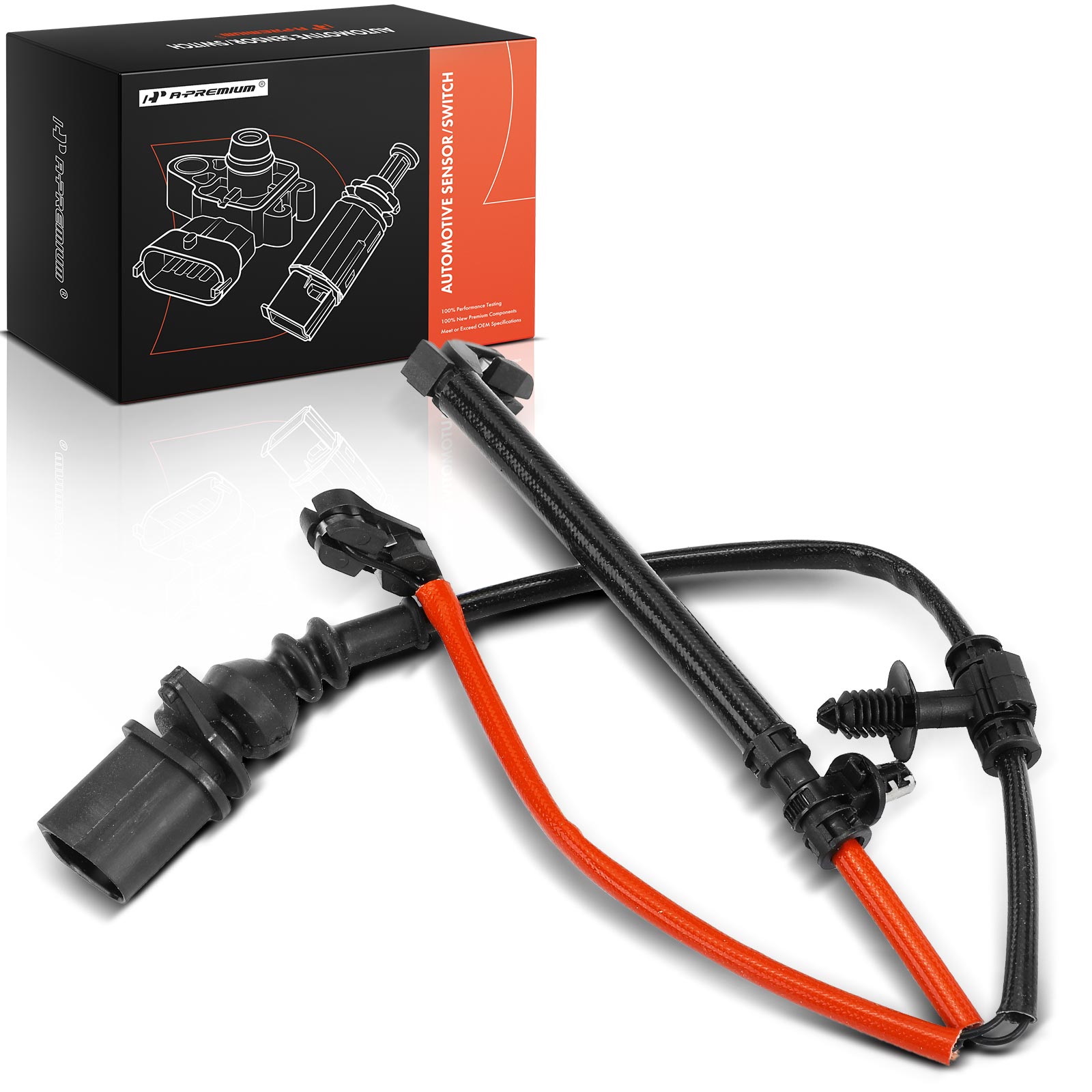 Rear Driver or Passenger Disc Brake Pad Wear Sensor