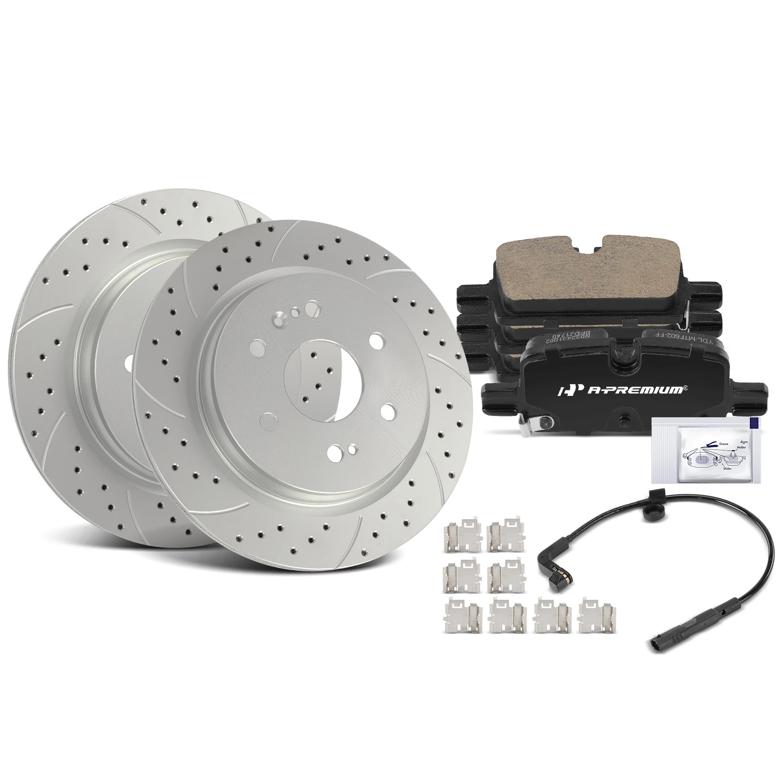 A-Premium Front Ceramic Disc Brake Pads Set Compatible with Select Chevy Pontiac and Saturn Models - Cobalt 2008 HHR 2006-2011 Malibu 2004-2012 A-Premium Front Vented \u0026 Rear Solid Disc Brake UK | Ubuy