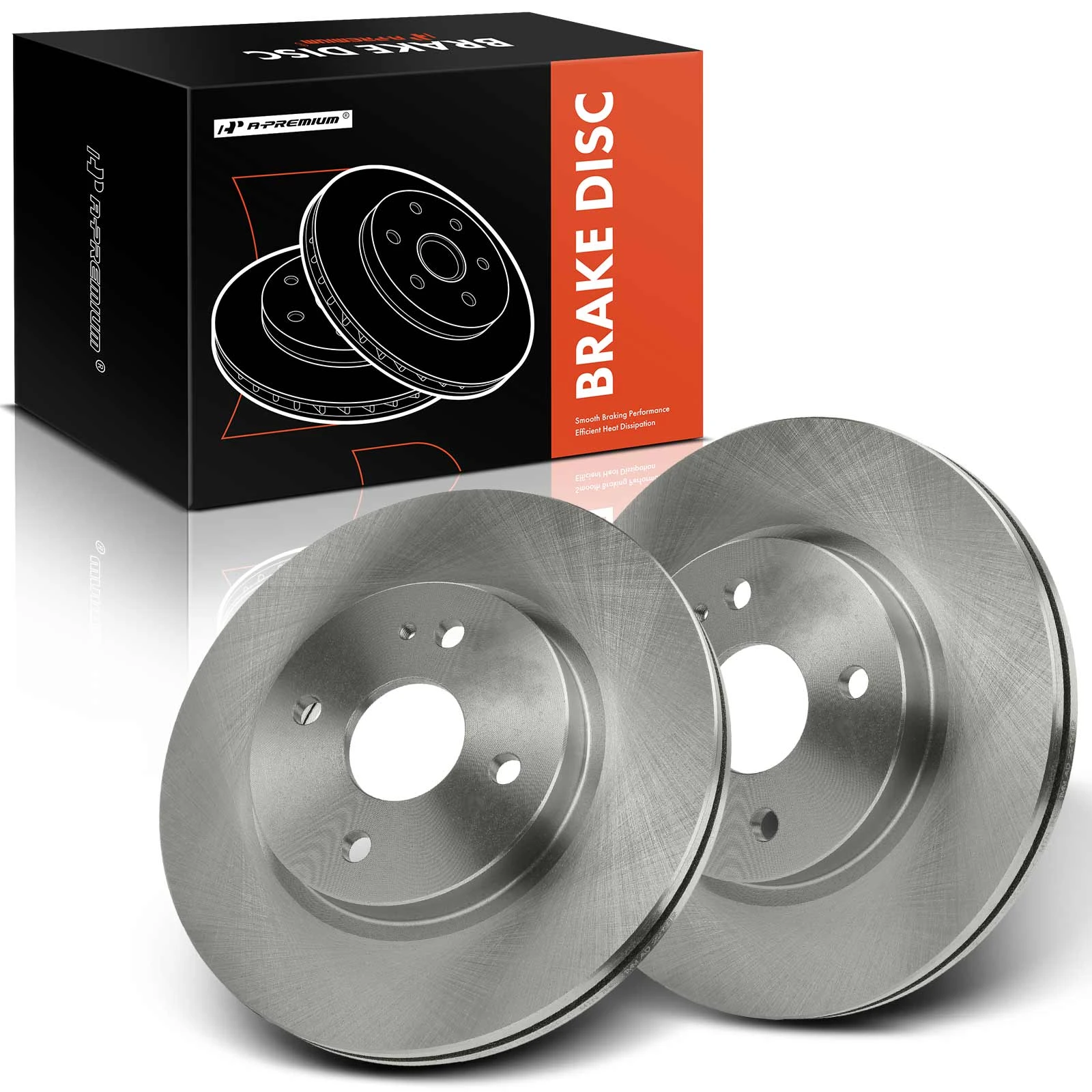 Front Disc Brake Rotors for 2011-2014 Mazda 2