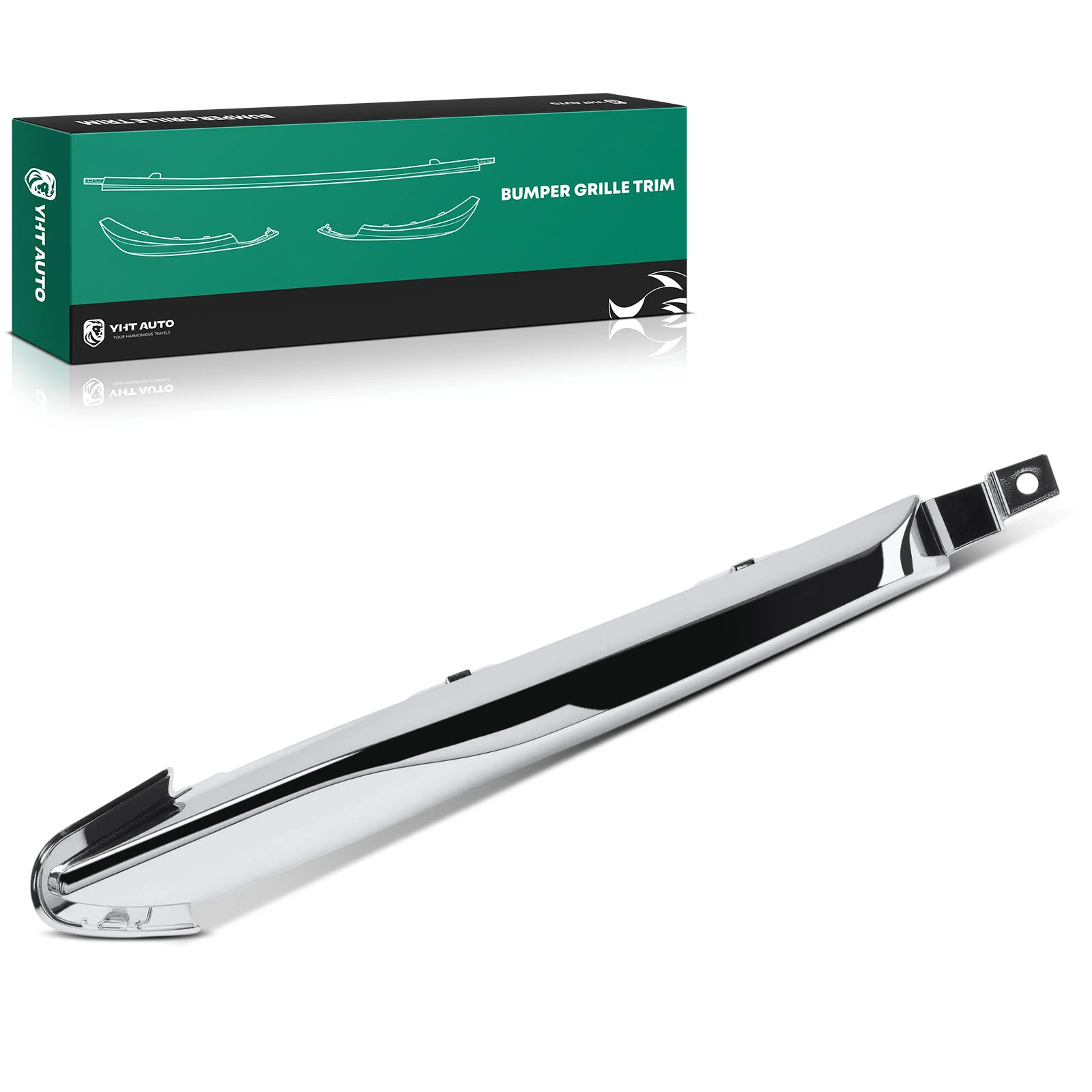 Front Passenger Fog Lamp Applique for 2022-2023 Jeep Grand Cherokee