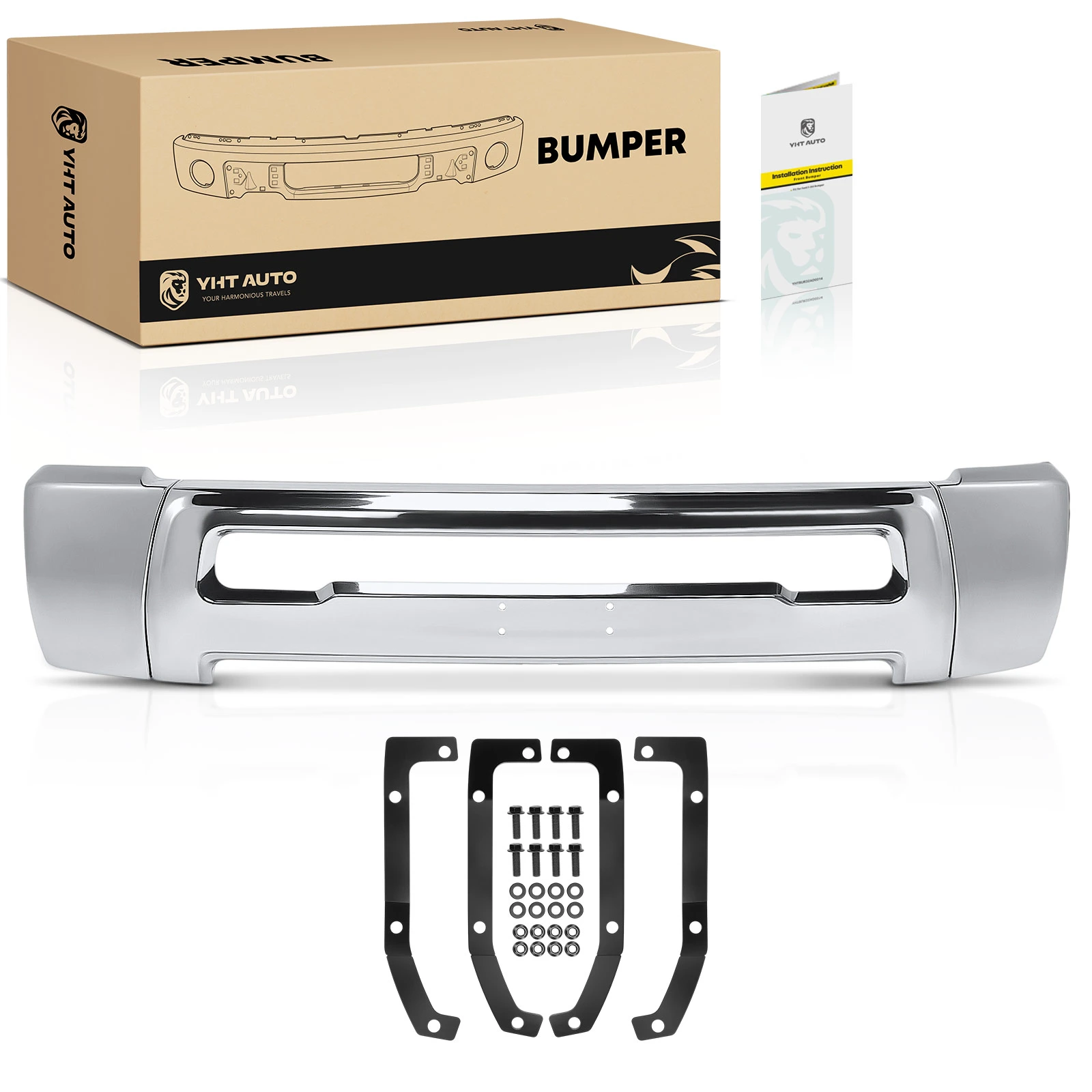 Chrome Front Bumper Face Bar