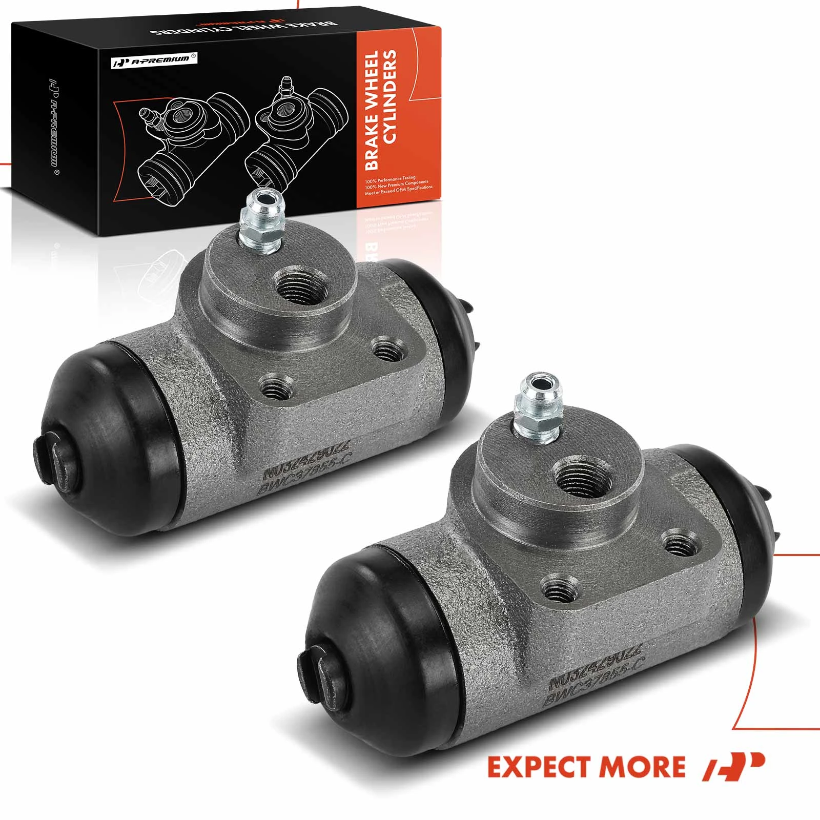 バックウェル 2 Pcs Rear Drum Brake Wheel Cylinders for 1991-1995 Pontiac