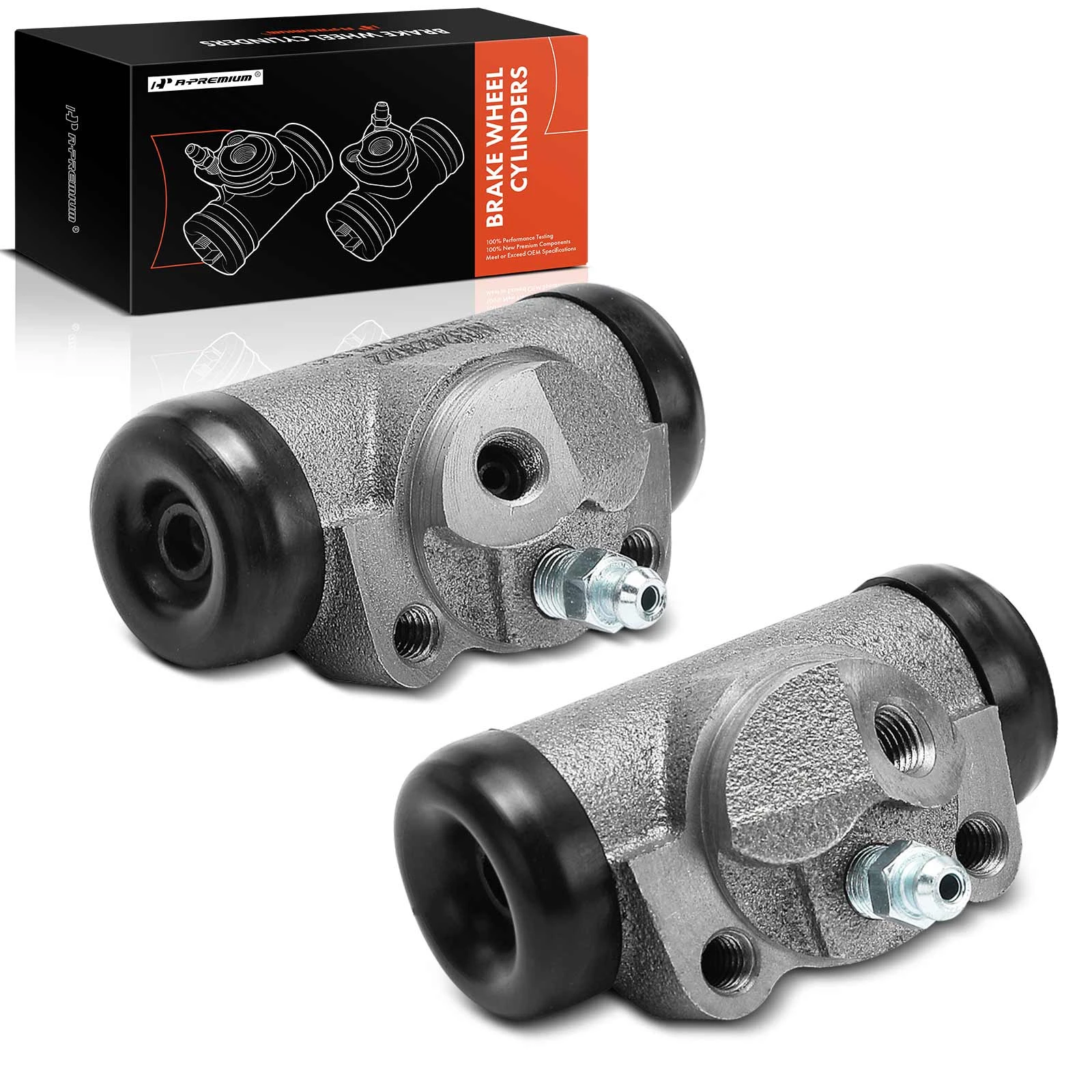 2 Pcs Rear Drum Brake Wheel Cylinders