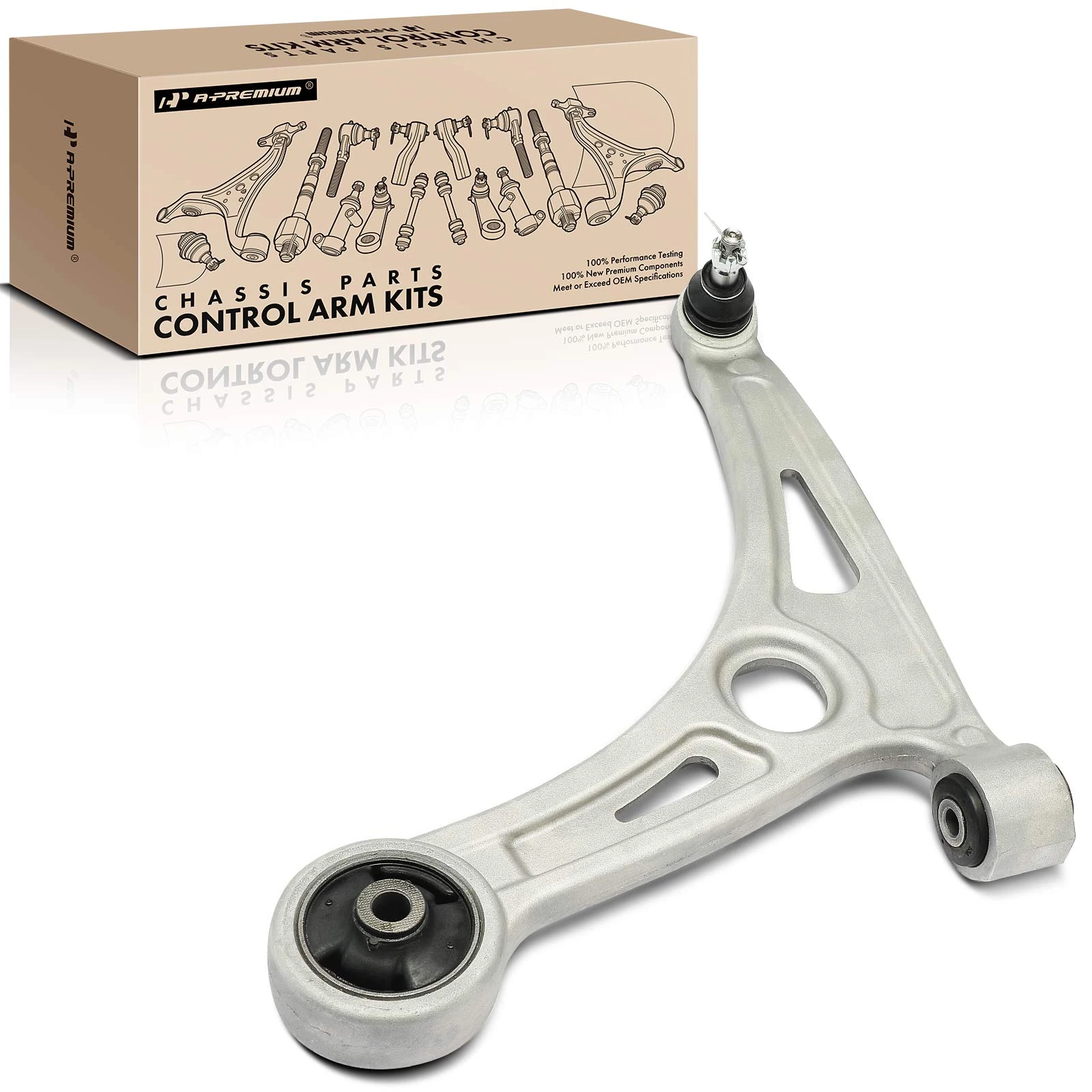 1-Pc Control Arm and Ball Joint Kit, Front Driver Lower with Ball Joint A-Premium APCA5524