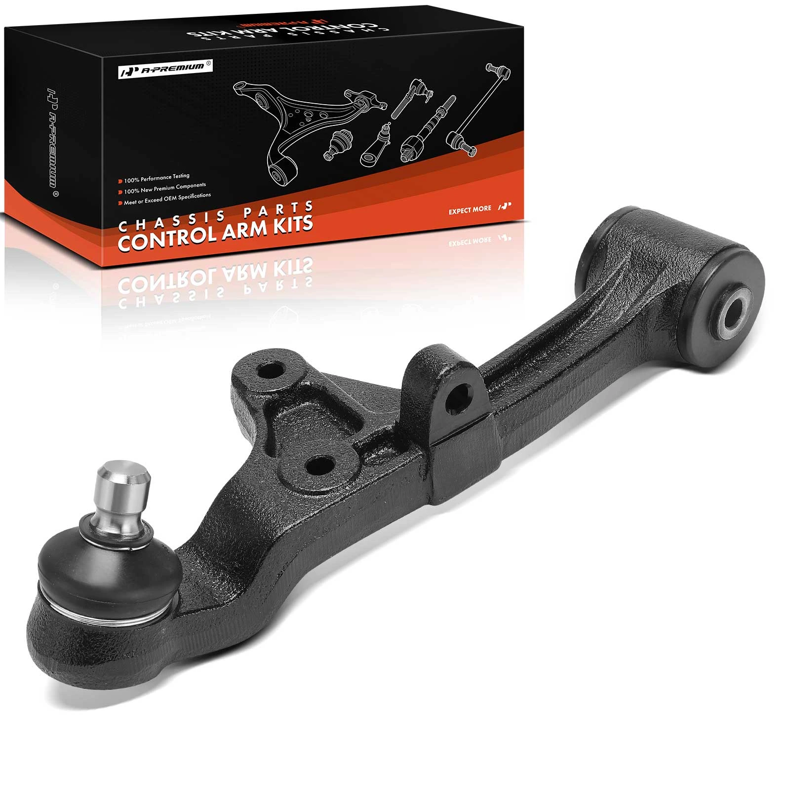 2002-2005 Kia Sedona 1pc Control Arm and Ball Joint Kit, Front Driver Lower with Ball Joint A-Premium APCA8106