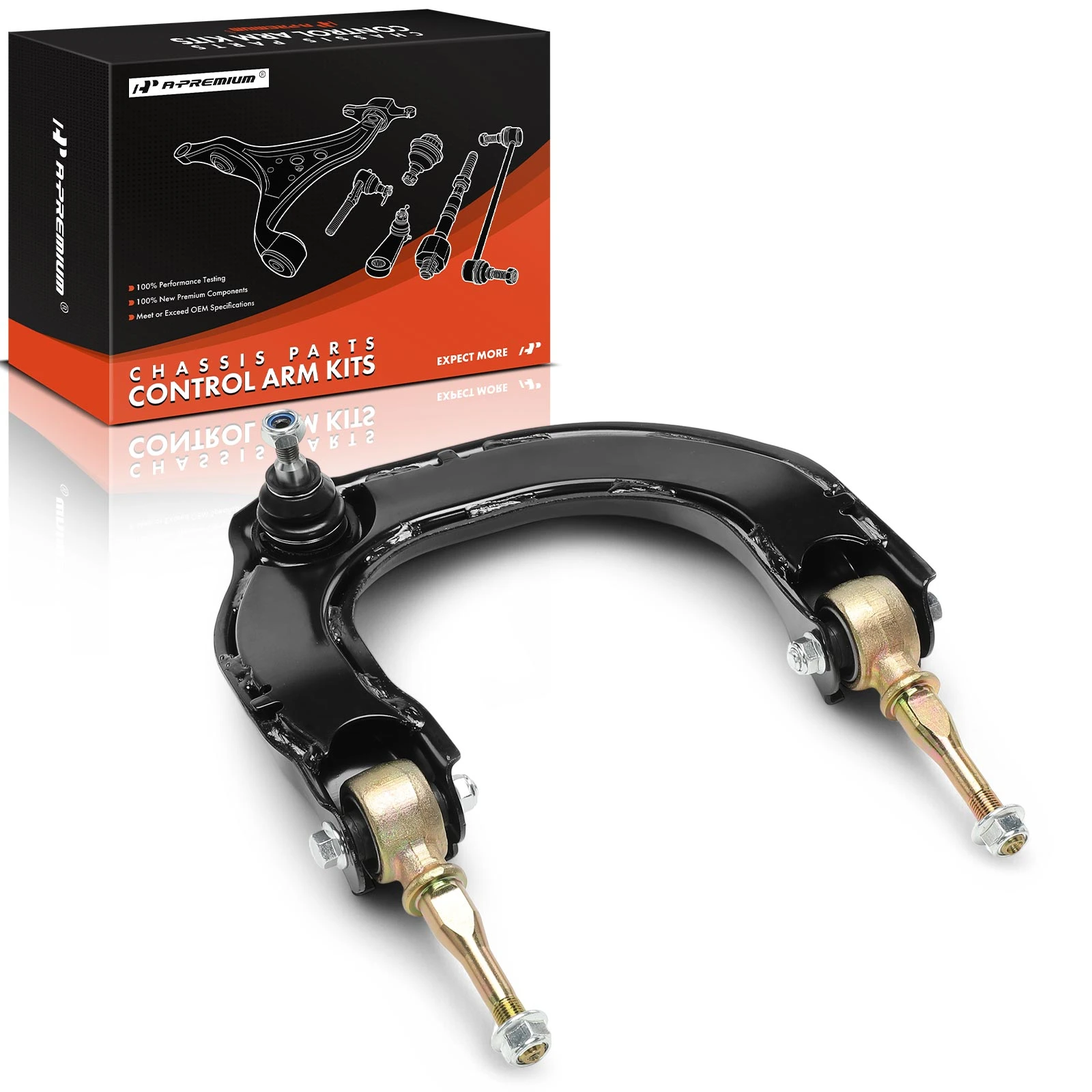 Front Passenger Upper Control Arm and Ball Joint Assembly