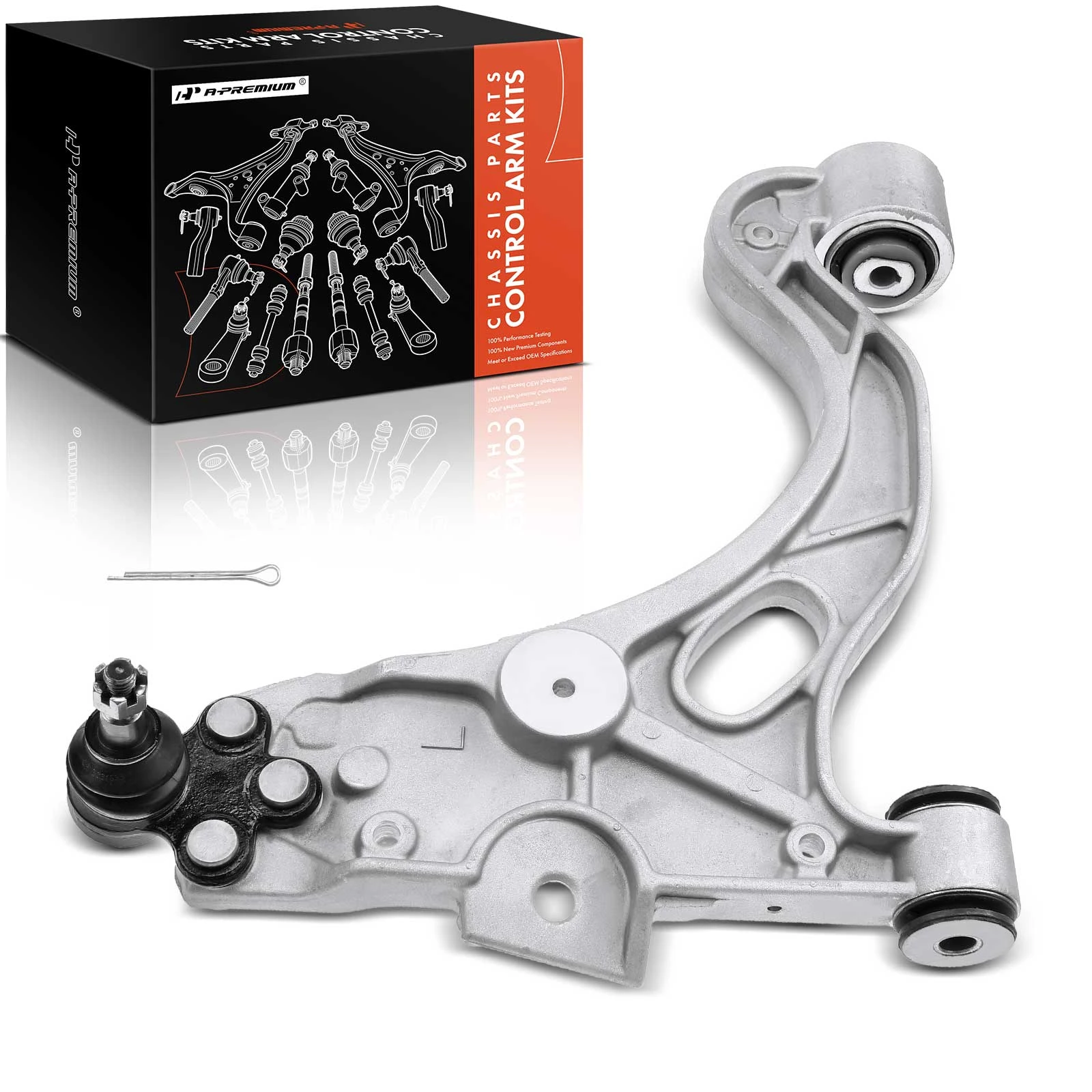 Front Driver Lower Control Arm with Ball Joint