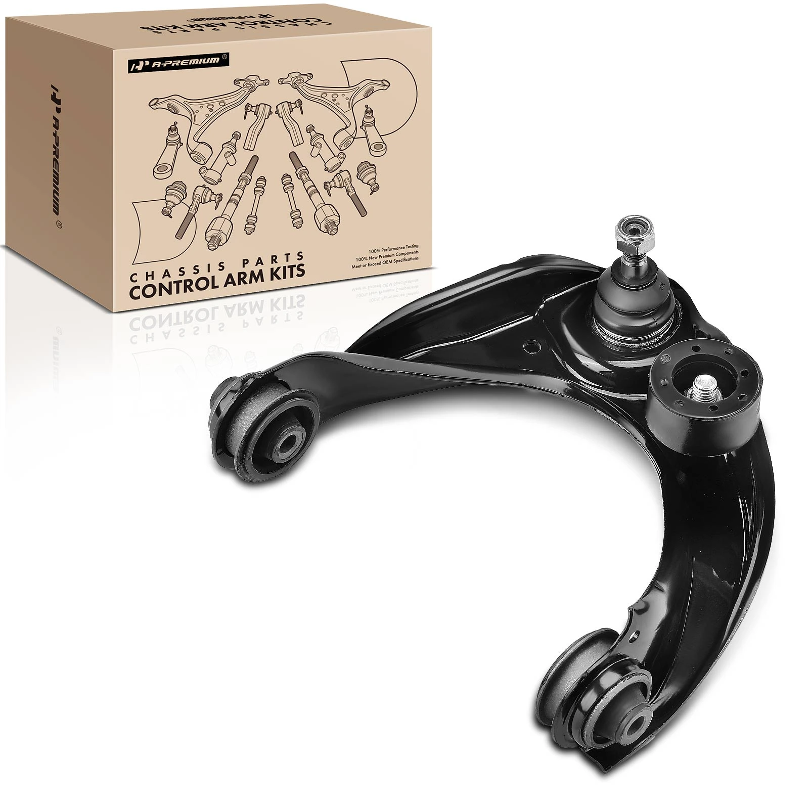 2007-2012 Lincoln MKZ 1pc Control Arm and Ball Joint Kit, Front Passenger Upper with Ball Joint A-Premium APCA4256