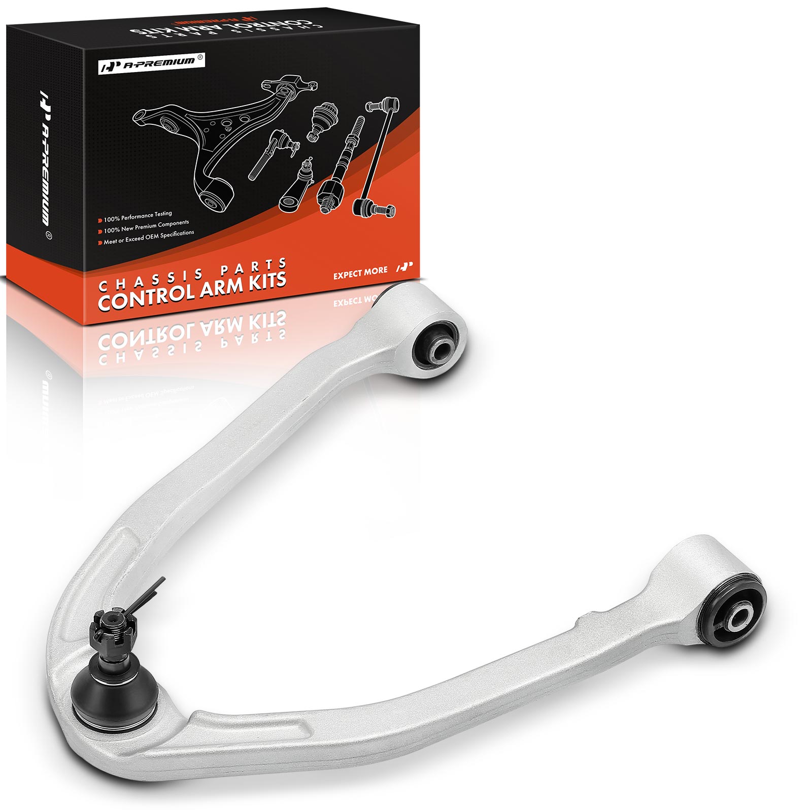 2003-2007 Infiniti G35 1-Pc Control Arm and Ball Joint Kit, Front Passenger Upper with Ball Joint A-Premium APCA0236