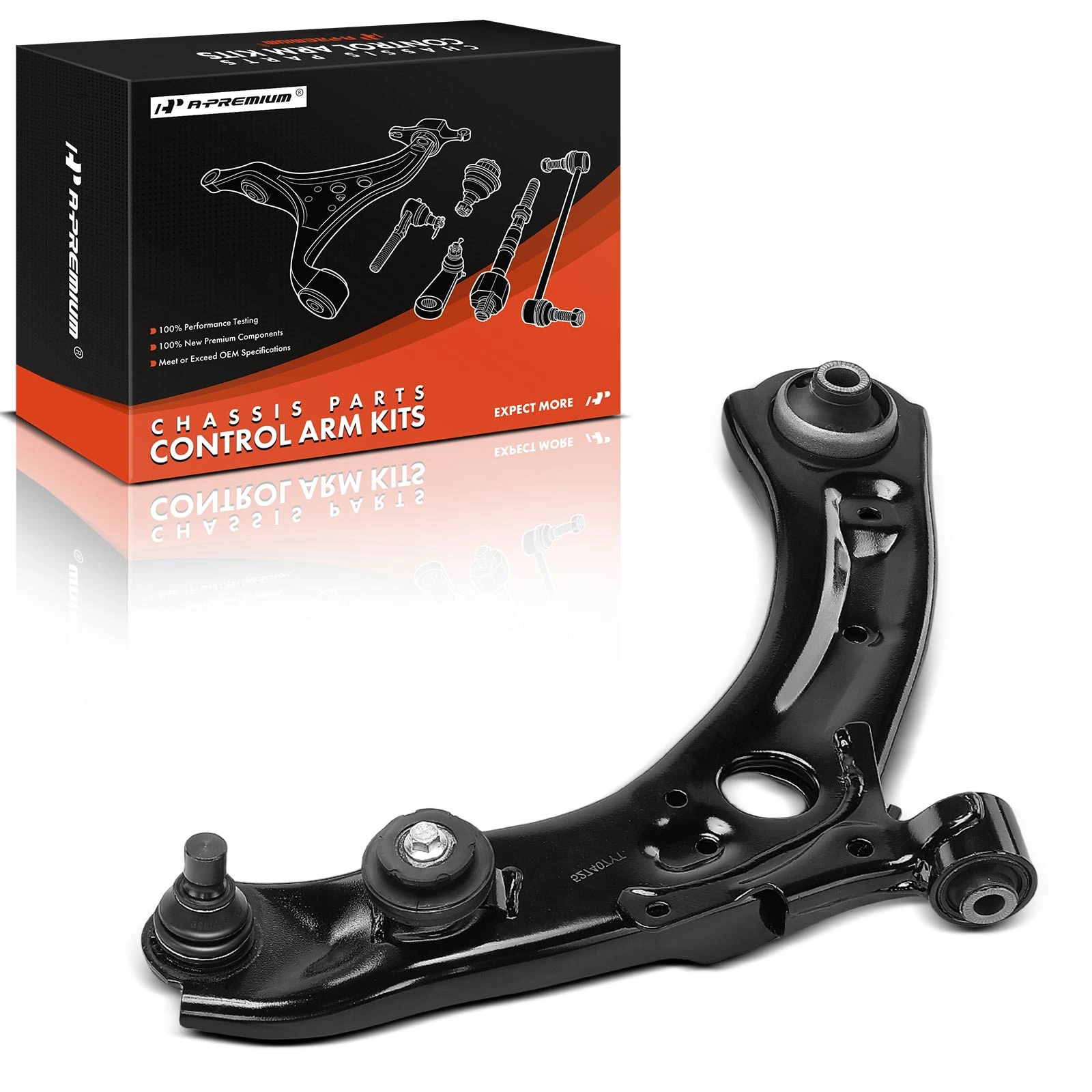 2019-2020 Mazda 3 1-Pc Control Arm and Ball Joint Kit, Front Passenger Lower with Ball Joint A-Premium APCA7247