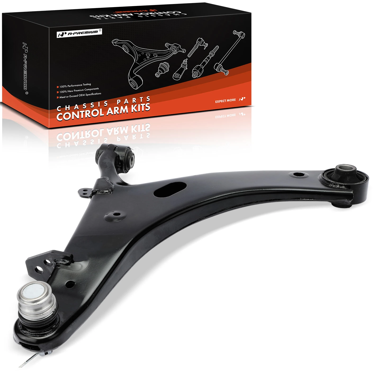 Front Driver Lower Suspension Control Arm & Ball Joint Assembly