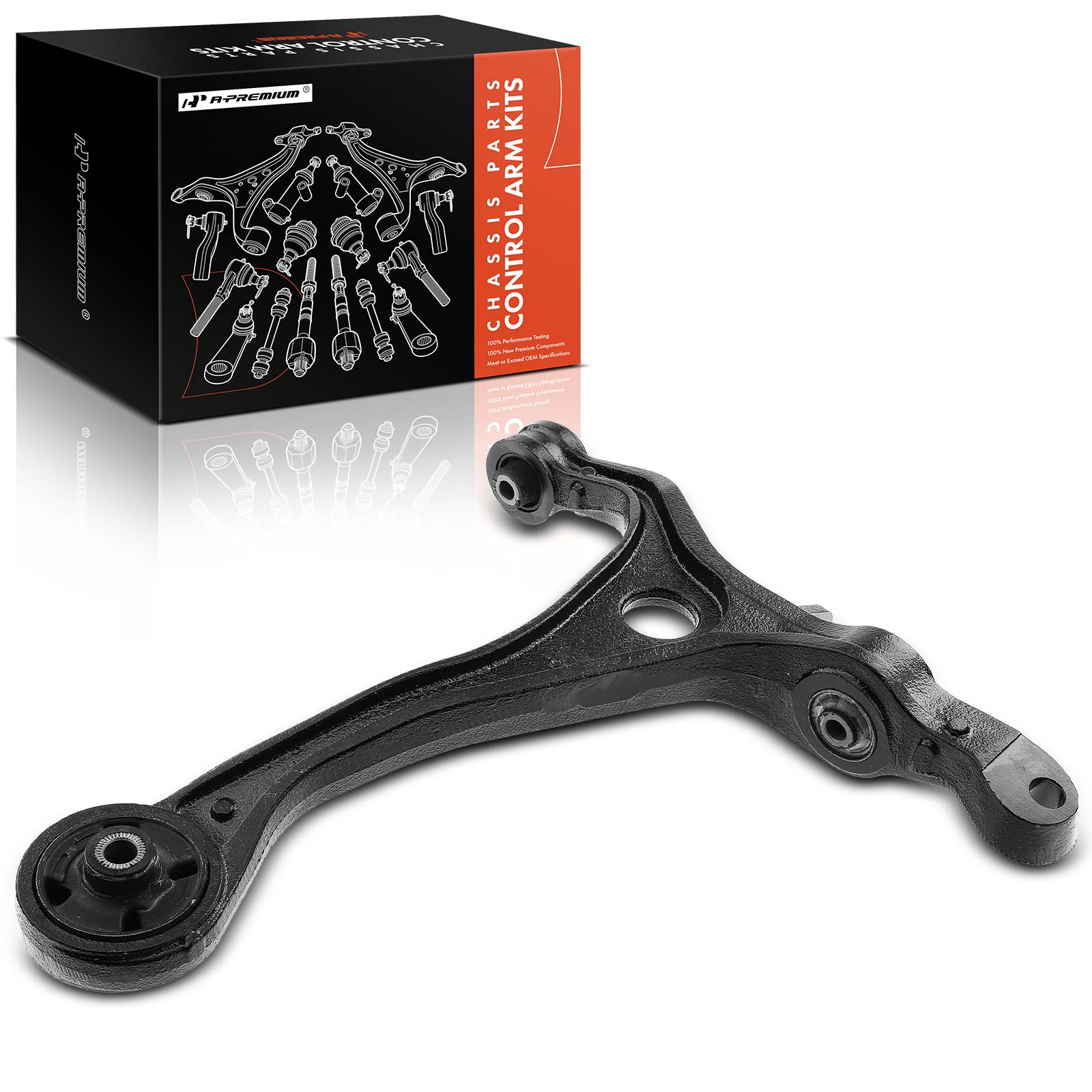 1-Pc Control Arm and Ball Joint Kit, Front Passenger Lower A-Premium APCA3746