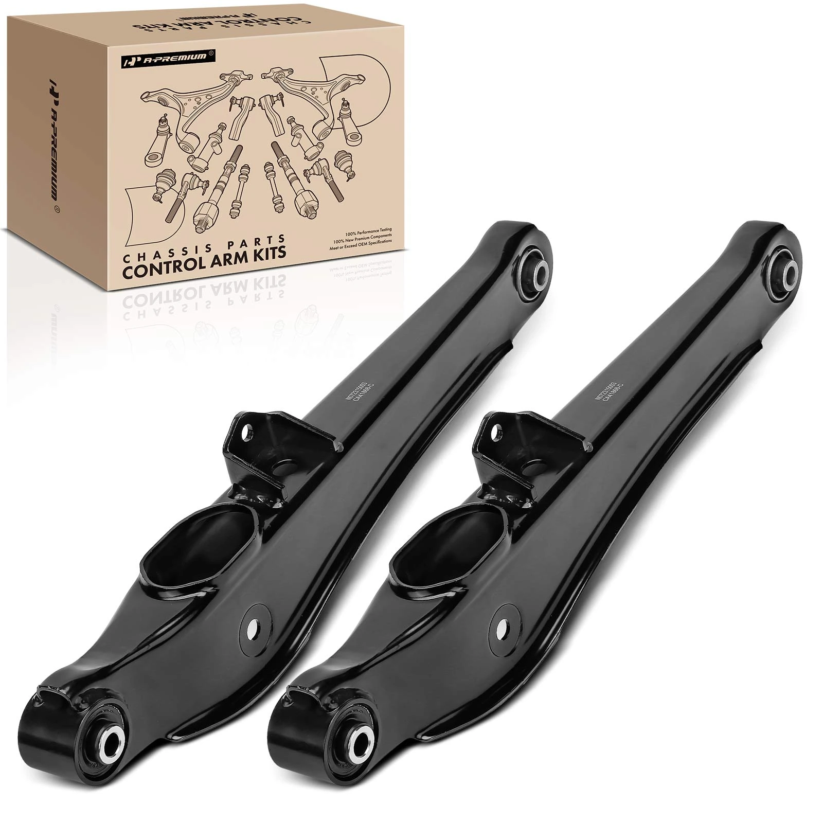 2 Pcs Rear Lower Rearward Control Arm