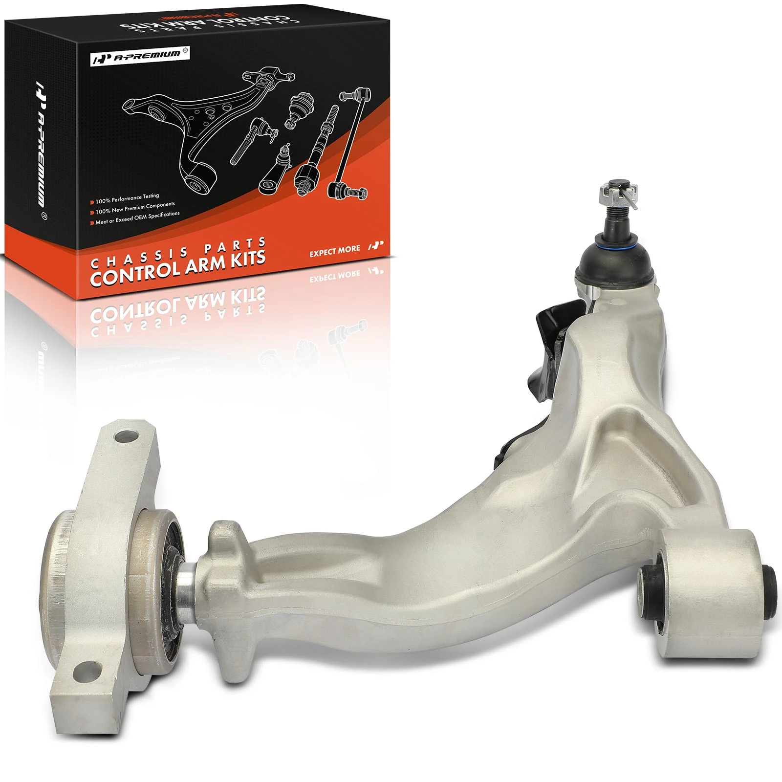 2014-2019 INFINITI Q70 1pc Control Arm and Ball Joint Kit, Front Passenger Lower with Ball Joint A-Premium APCA7326