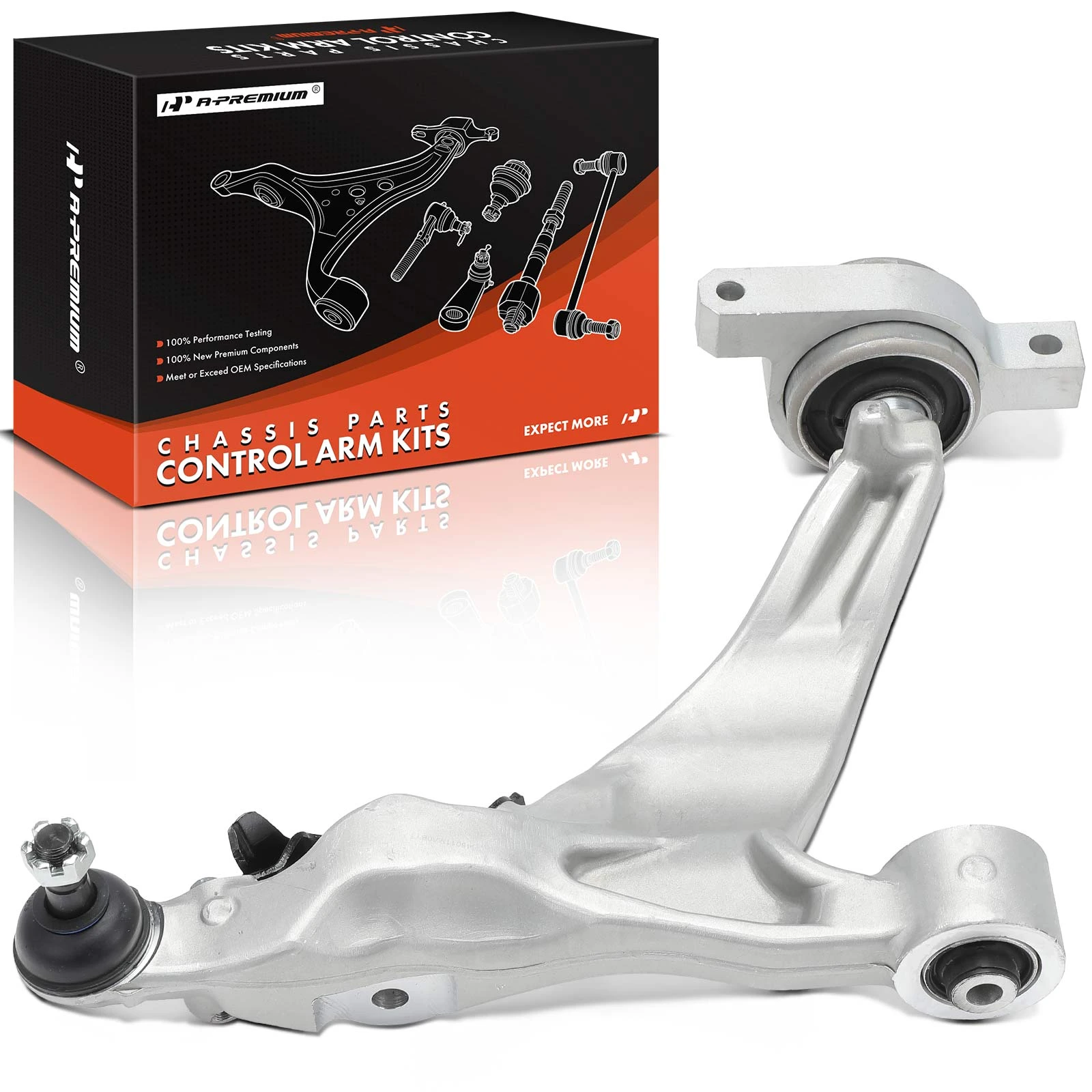 2014-2019 INFINITI Q70 1pc Control Arm and Ball Joint Kit, Front Driver Lower with Ball Joint A-Premium APCA7328