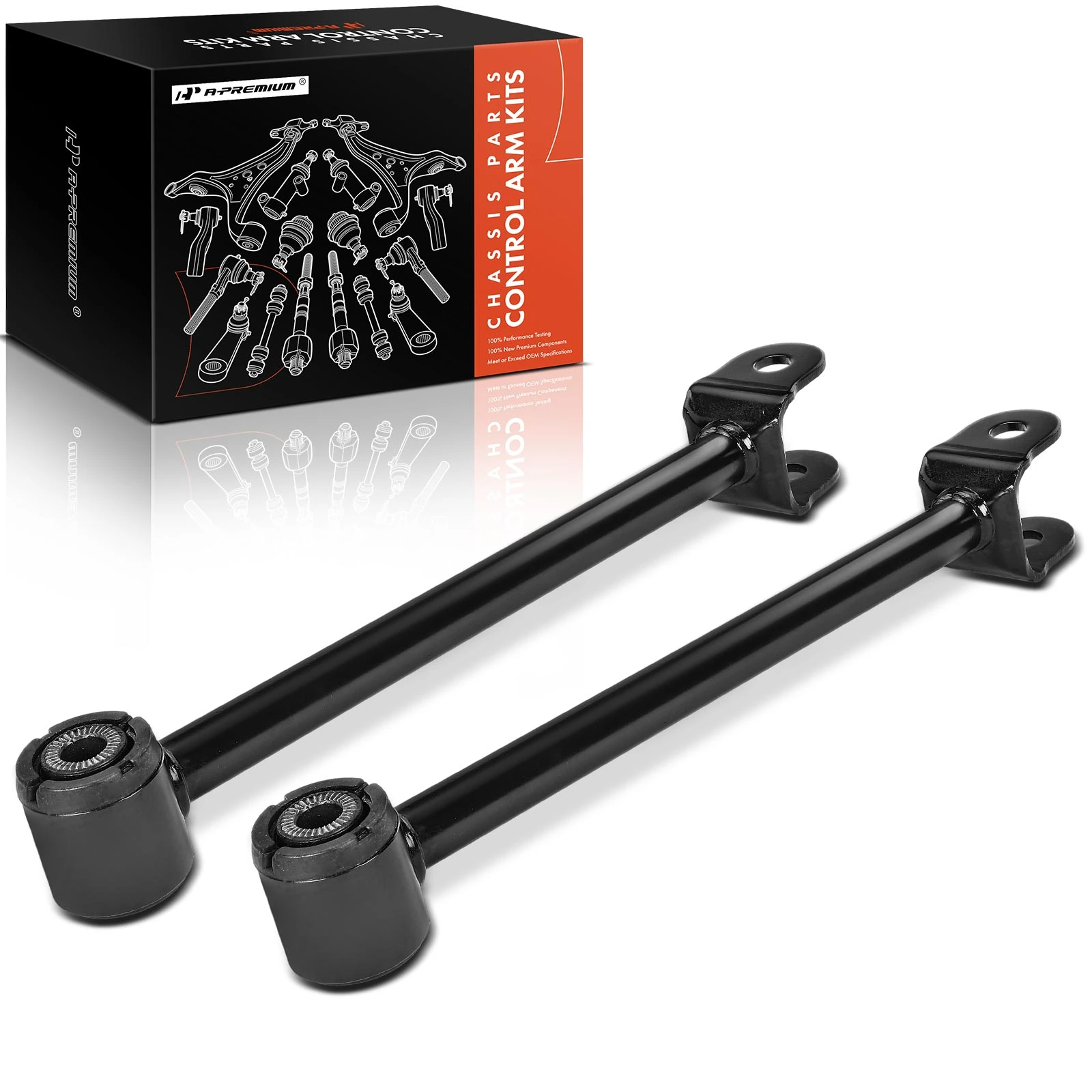 2 Pcs Rear Lower Rearward Control Arm