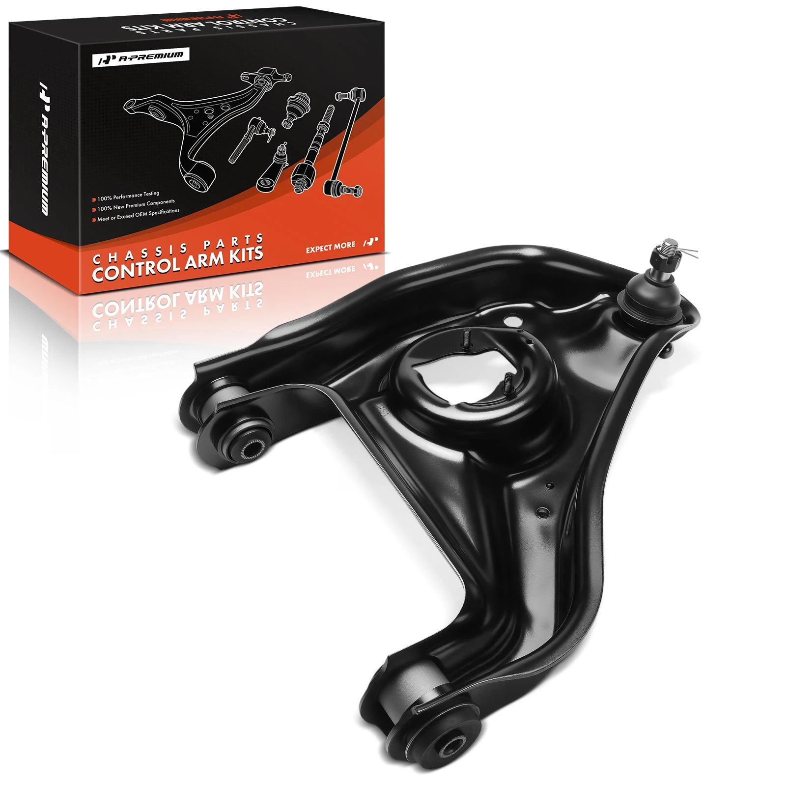 1998-2001 Mazda B2500 1-Pc Control Arm & Ball Joint, Front Driver Lower with Ball Joint A-Premium APCA8514
