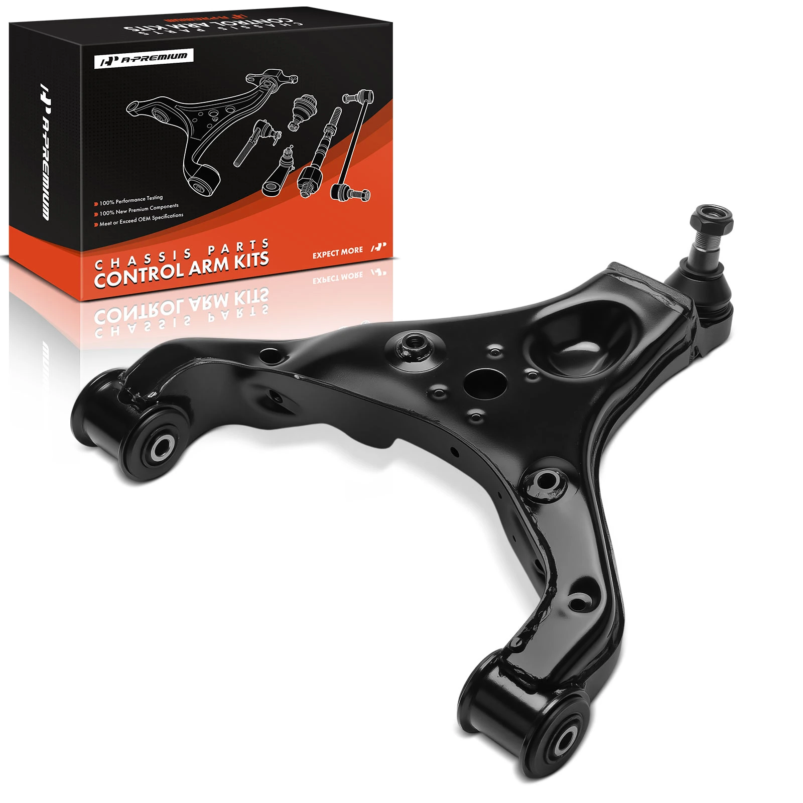 2007-2021 Freightliner Sprinter 2500 1pc Control Arm & Ball Joint, Front Driver Lower with Ball Joint A-Premium APCA8529