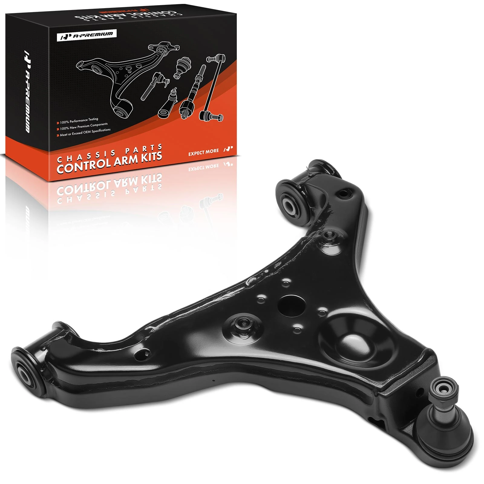 2007-2021 Freightliner Sprinter 2500 1pc Control Arm & Ball Joint, Front Passenger Lower with Ball Joint A-Premium APCA8530