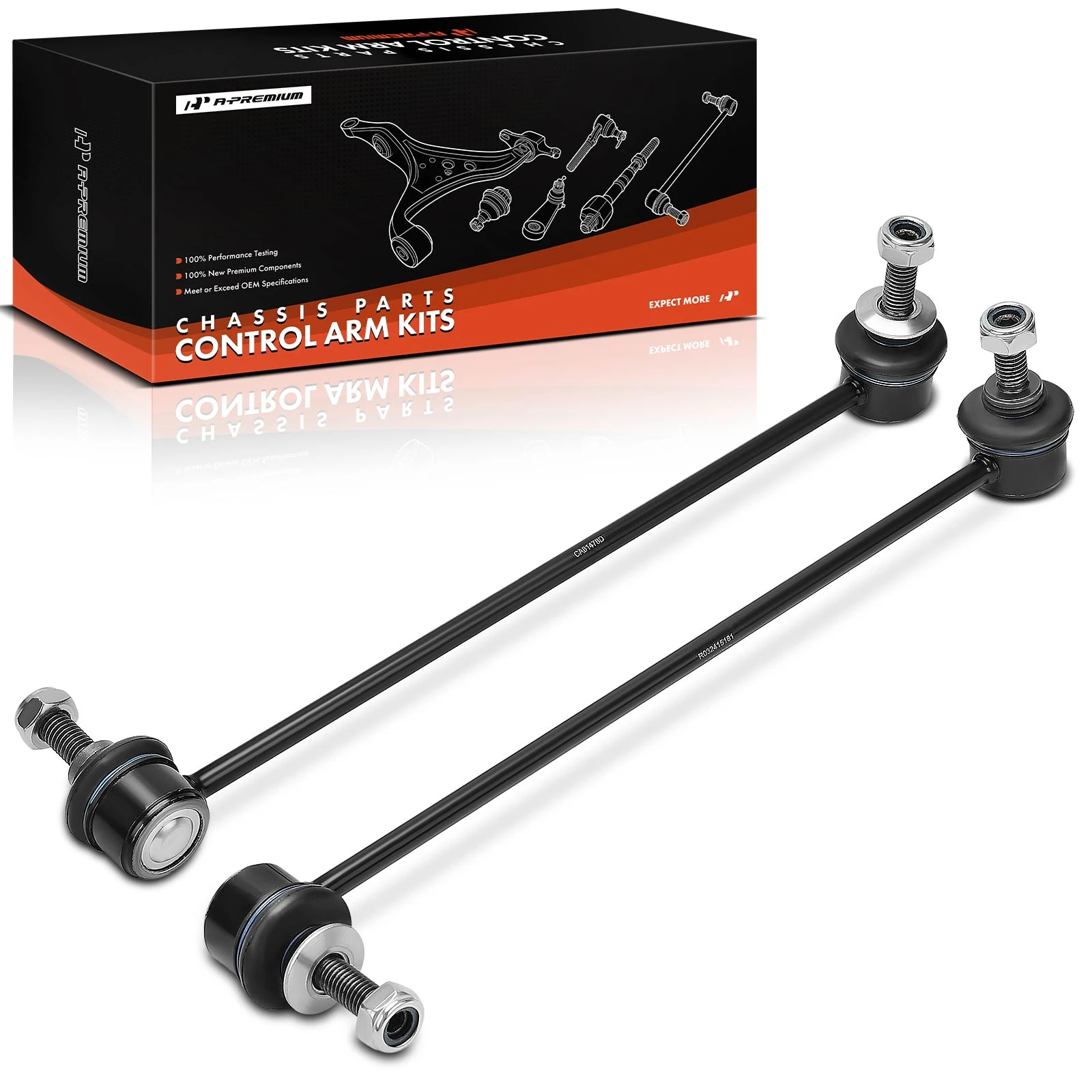 2 Pcs Front Stabilizer Bar End Link