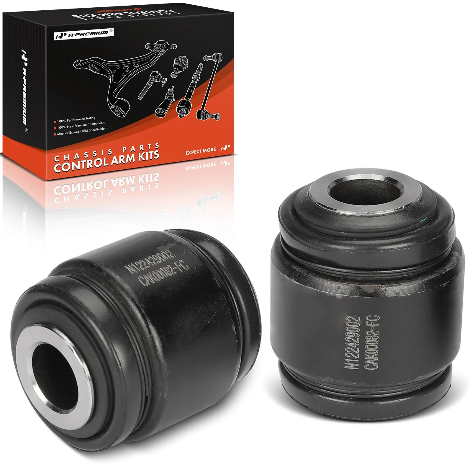 2 Pcs Rear Lower Outer Rearward Control Arm Bushing