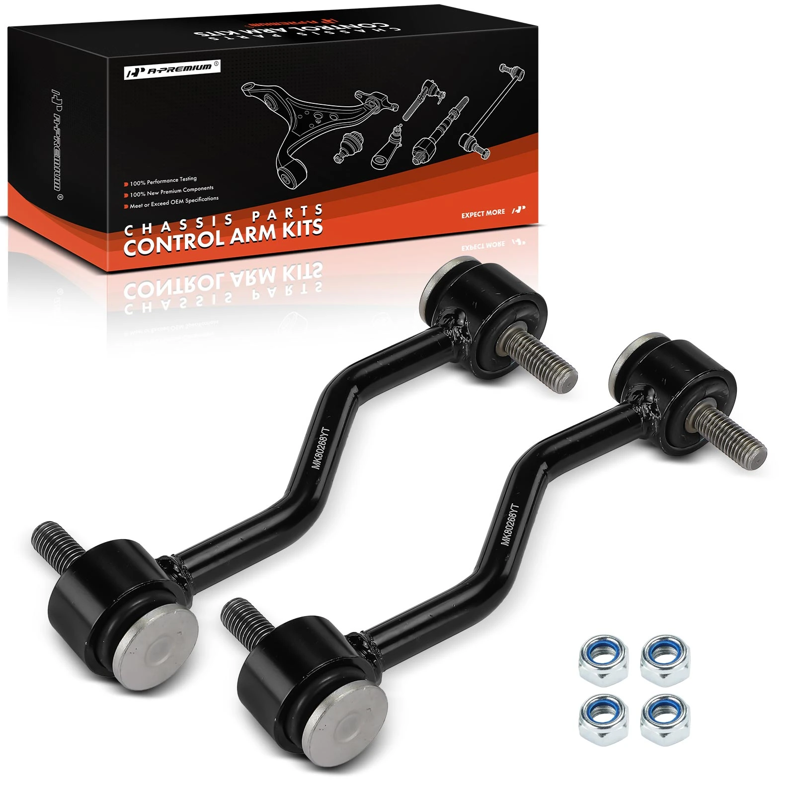 2 Pcs Rear Sway Bar Link Kit