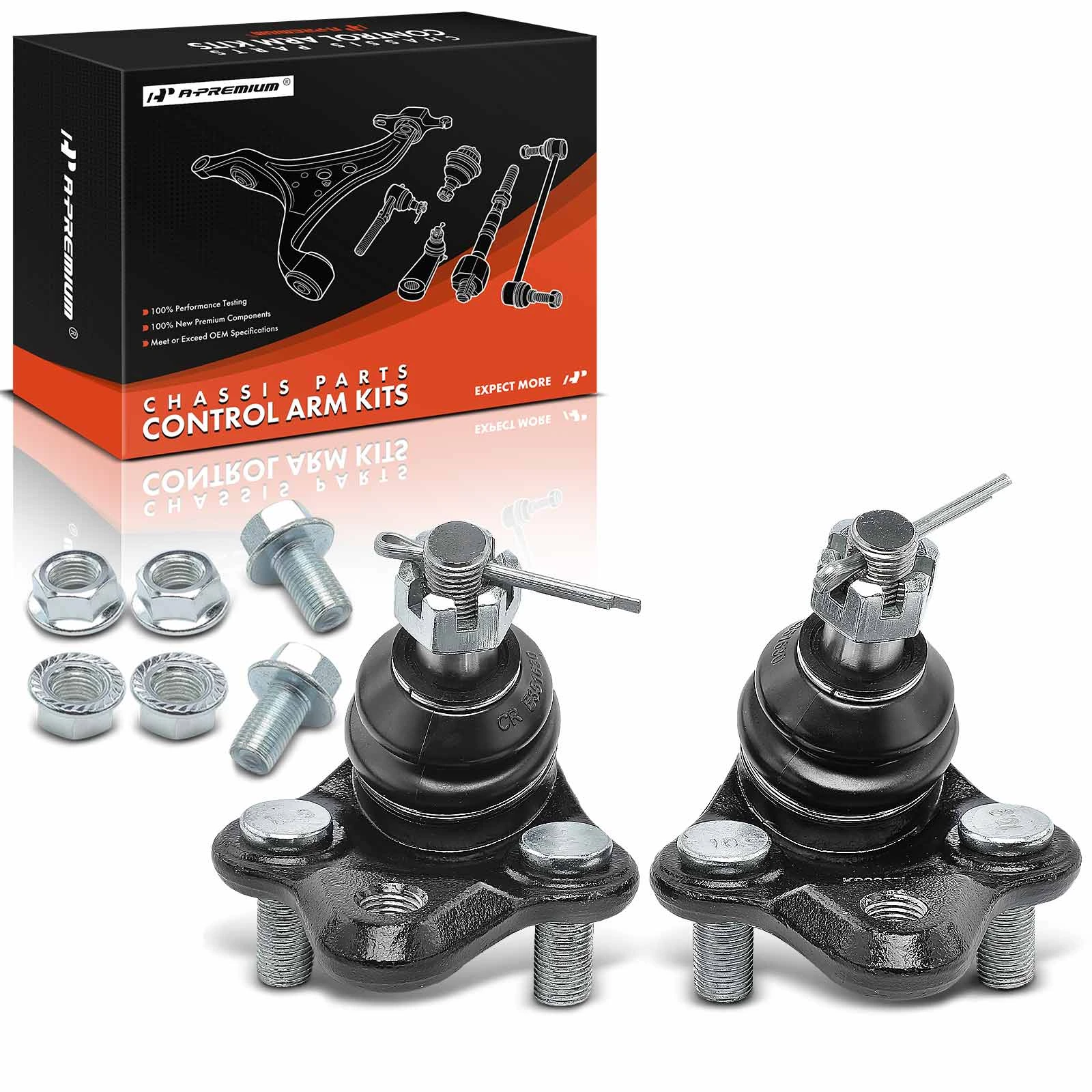 2 Pcs Front Lower Suspension Ball Joint for Toyota Corolla RAV4 Celica Prius Prime