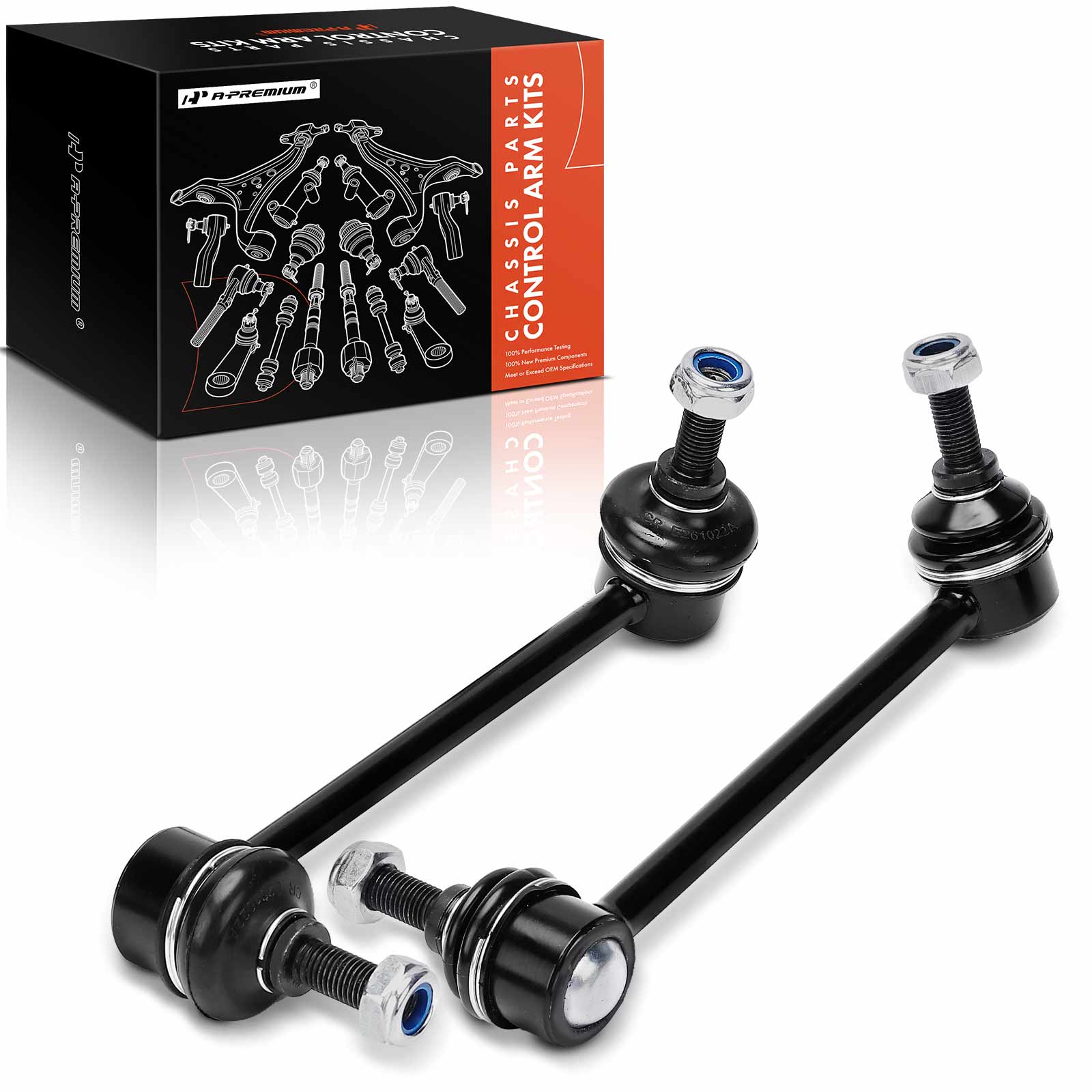 2 Pcs Rear Stabilizer Sway Bar Link