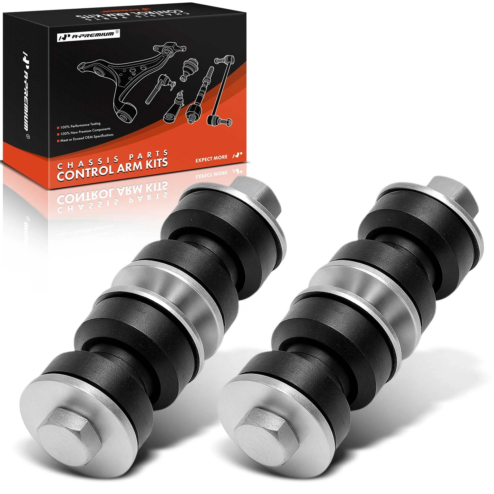 2 Pcs Front Sway Bar Link