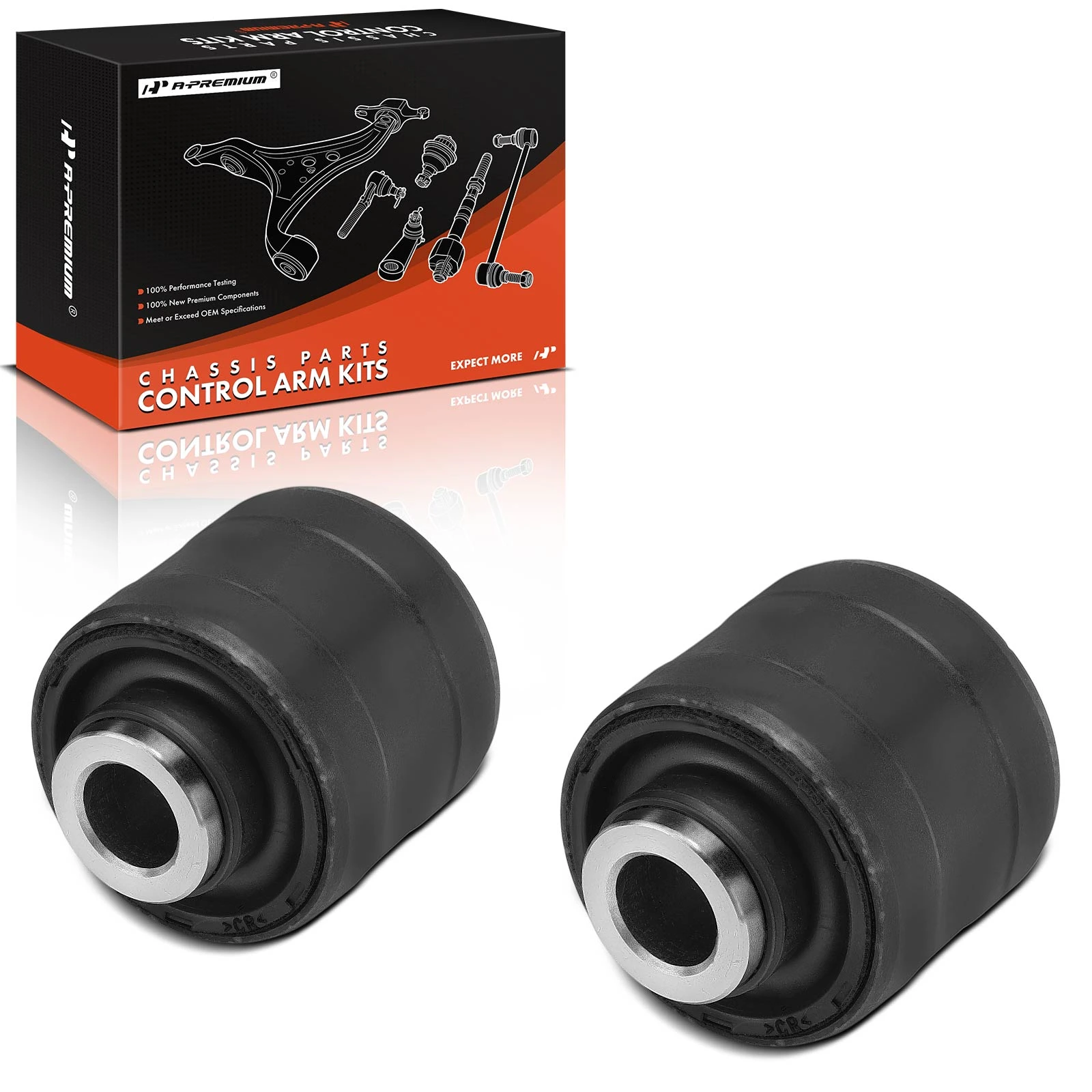 2 Pcs Rear Lower Outer Rearward Control Arm Bushing