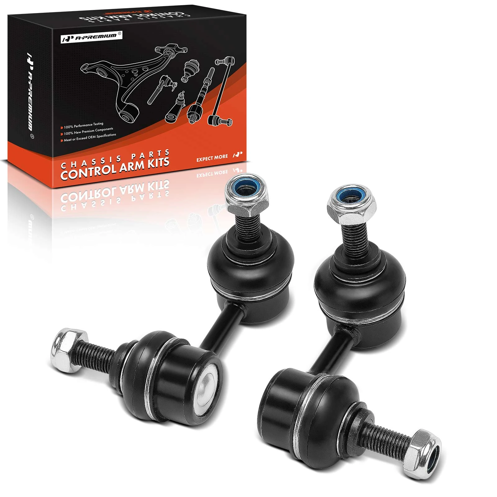 Stabilizer Sway Bar Link Front Driver & Passenger A-Premium APCA8234