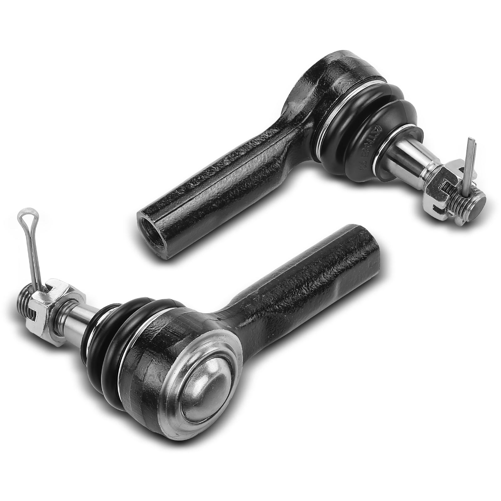 2 Pcs Outer Steering Tie Rod End