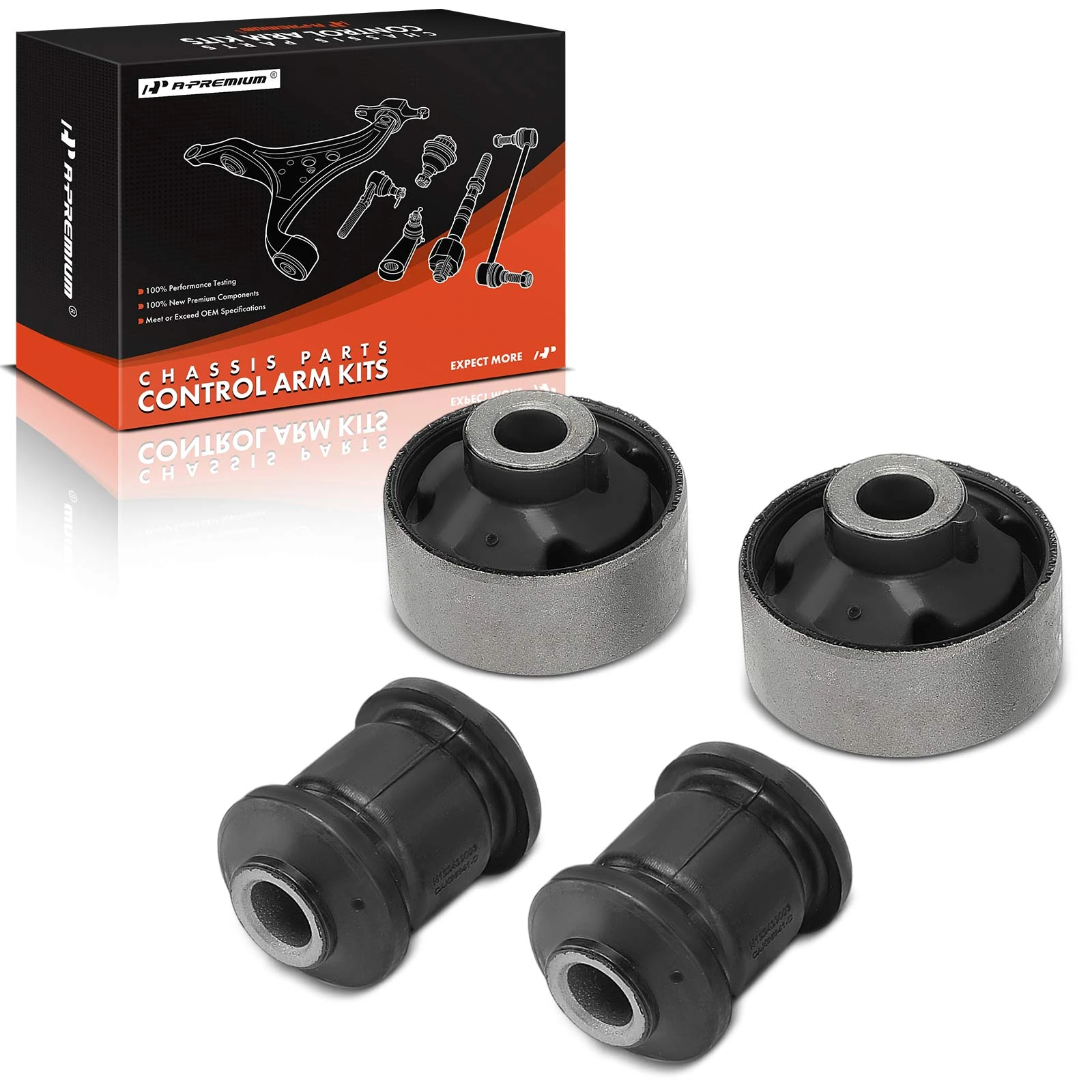 4 Pcs Front Lower Control Arm Bushing