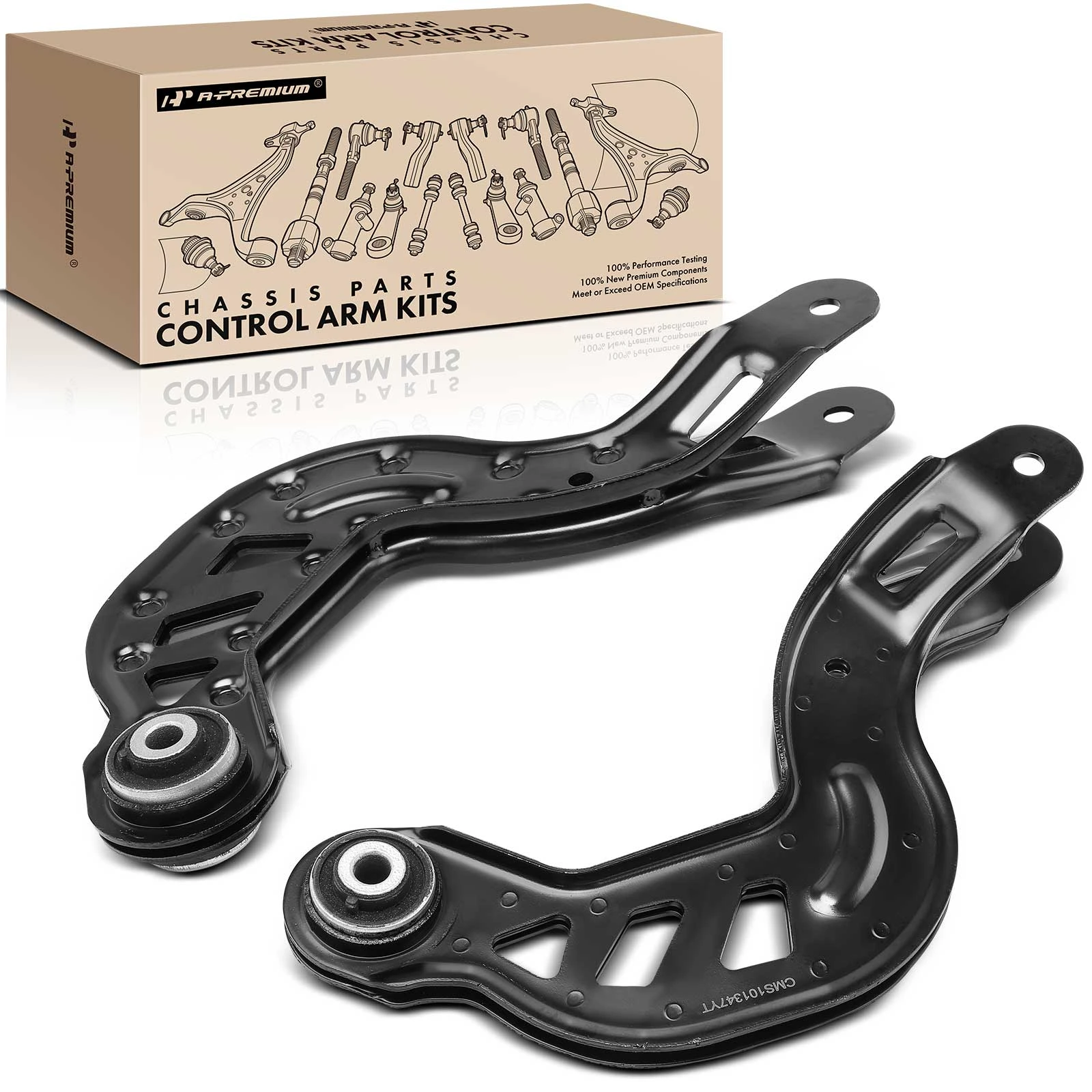 2 Pcs Rear Upper Control Arm