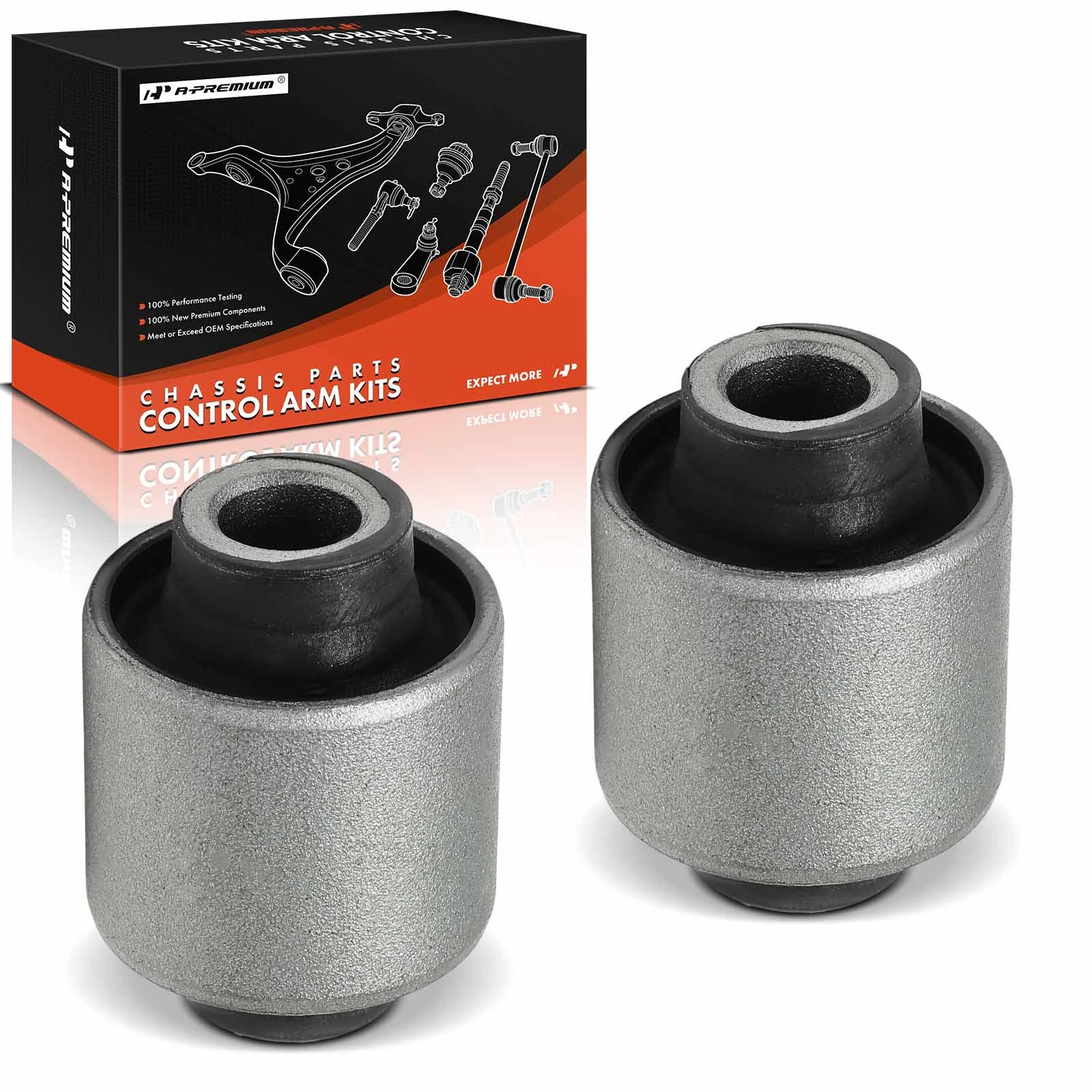 2 Pcs Front Lower Inner Control Arm Bushing