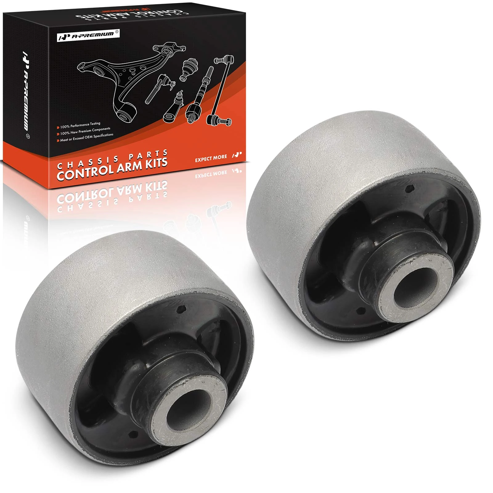 1997-2004 Oldsmobile Silhouette 2pc Control Arm Bushing, Front Driver & Passenger Lower Forward A-Premium APCA9042