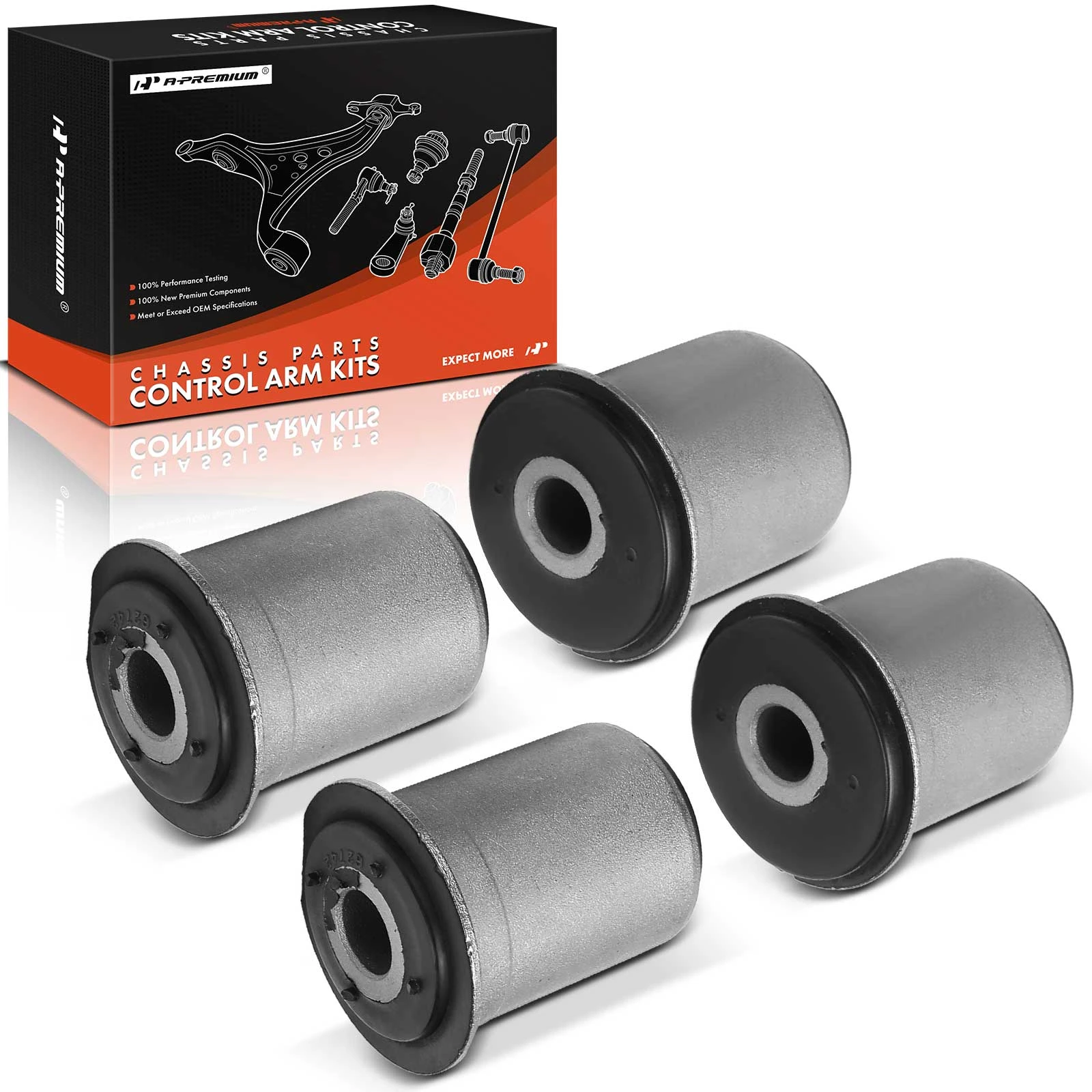 4 Pcs Front Lower Control Arm Bushing