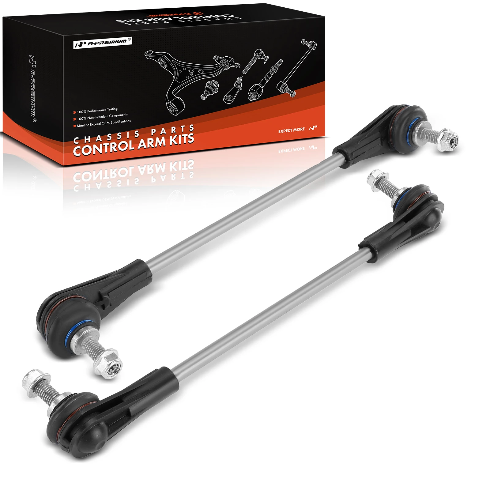 2 Pcs Front Sway Bar Link