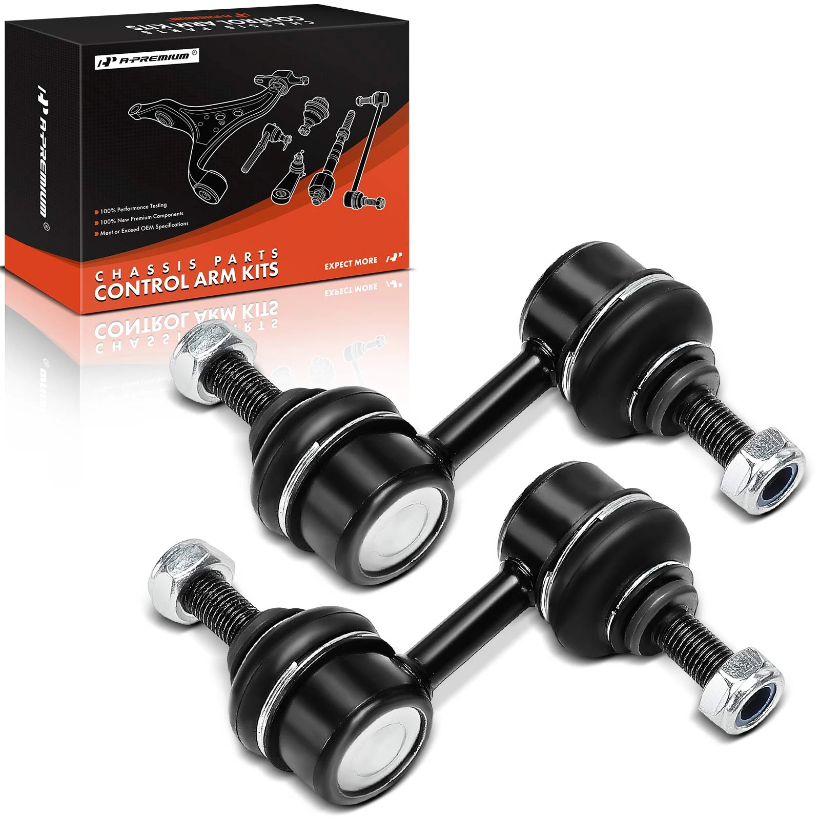 Sway Bar Link Rear Driver & Passenger A-Premium APCA7657