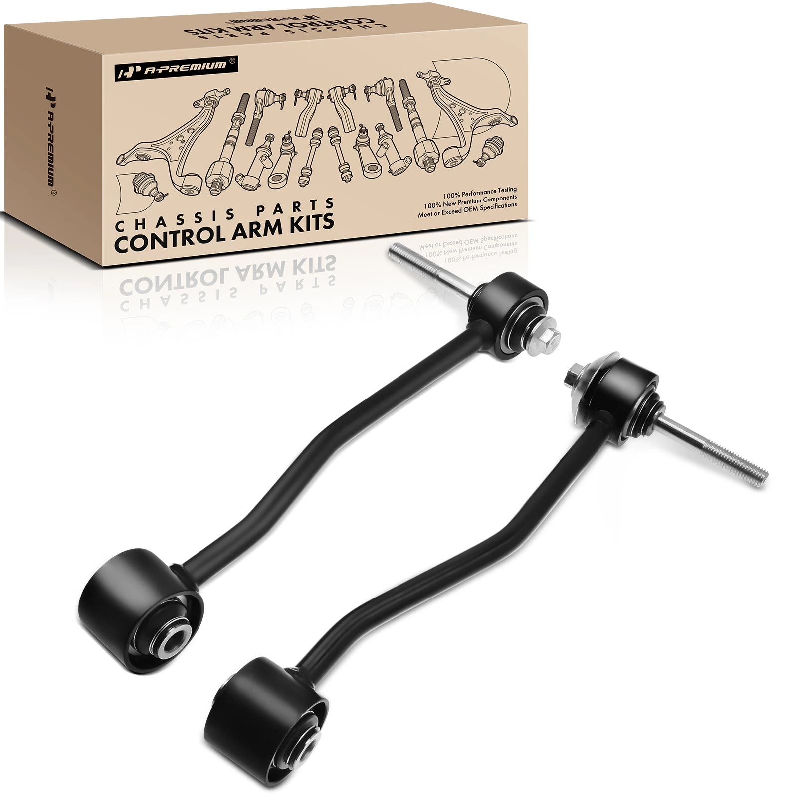 2 Pcs Front Stabilizer Bar End Link