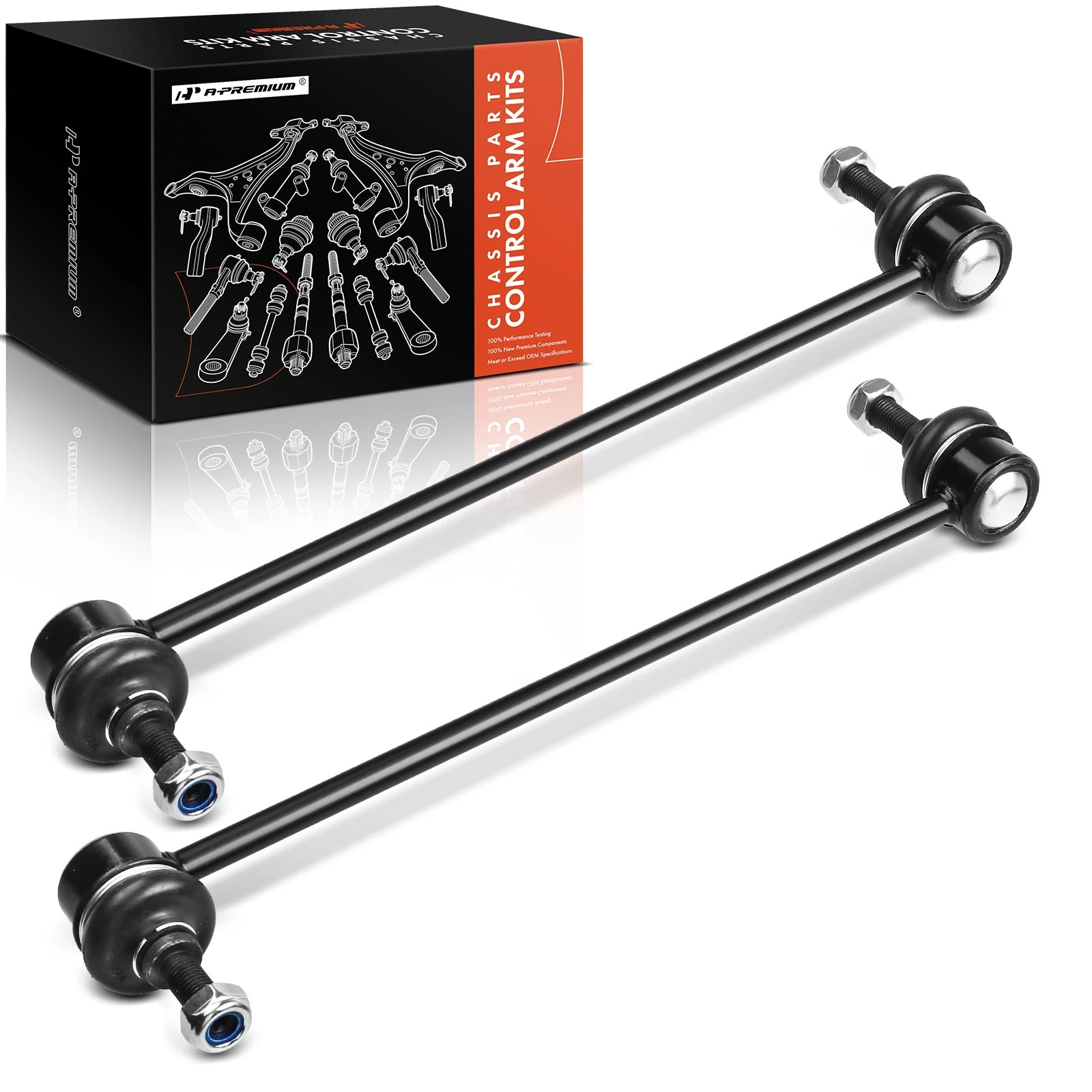 2 Pcs Front Stabilizer Bar Link