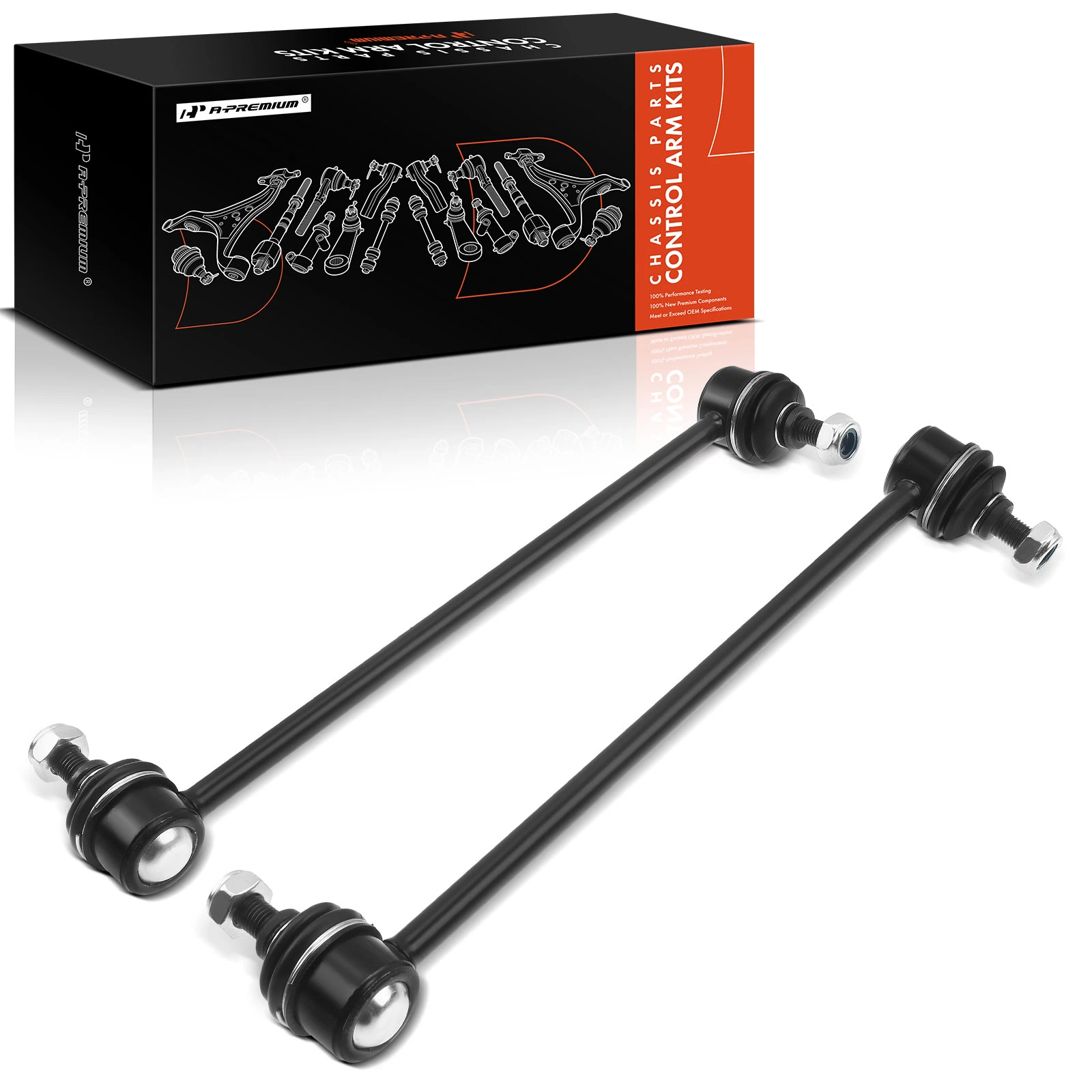 2 Pcs Front Stabilizer Bar End Link