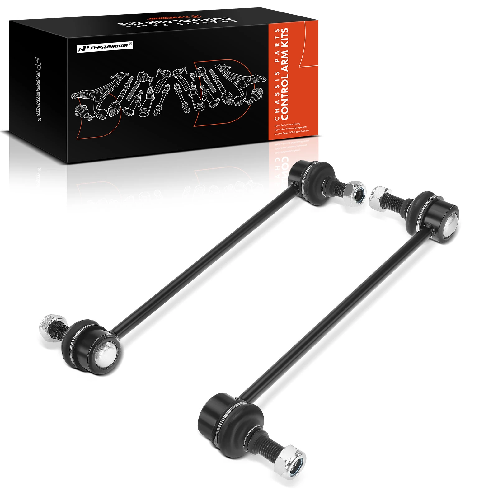 2 Pcs Front Stabilizer Bar End Links