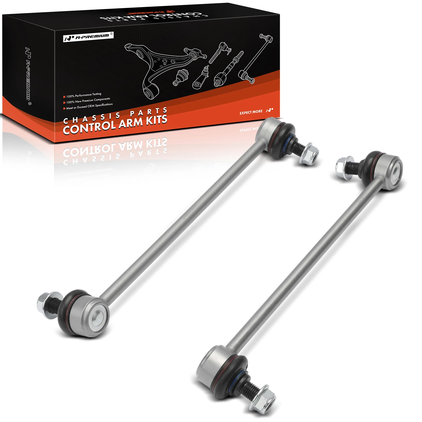 2 Pcs Front Stabilizer Bar Link